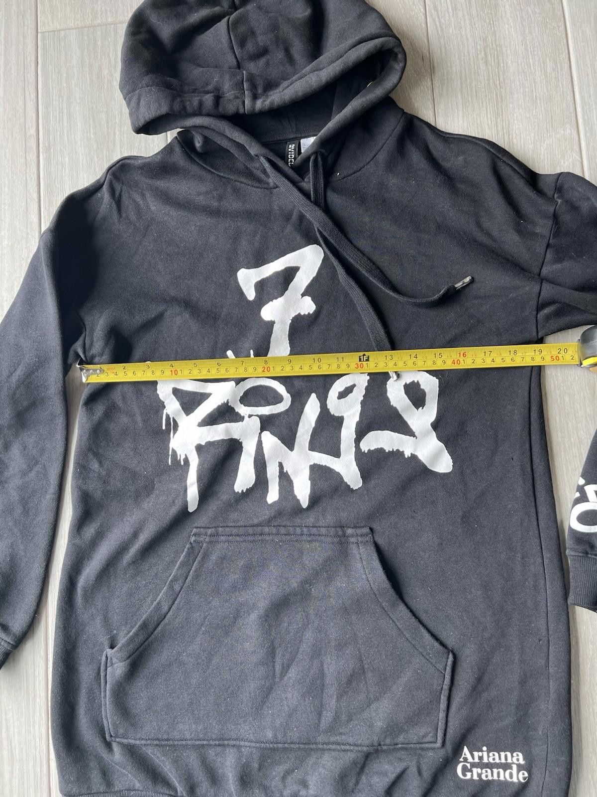 Divided ARIANA GRANDE HOODIE SIZE XS 7 RINGS Sweatshirt Oversized Size S / US 4 / IT 40 - 3 Thumbnail