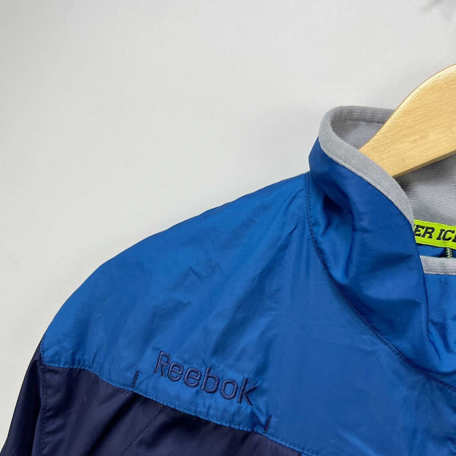 Reebok × Vintage Vintage Reebok Columbus Blue Jackets Windbreaker Jacket XL Size US XL / EU 56 / 4 - 6 Thumbnail