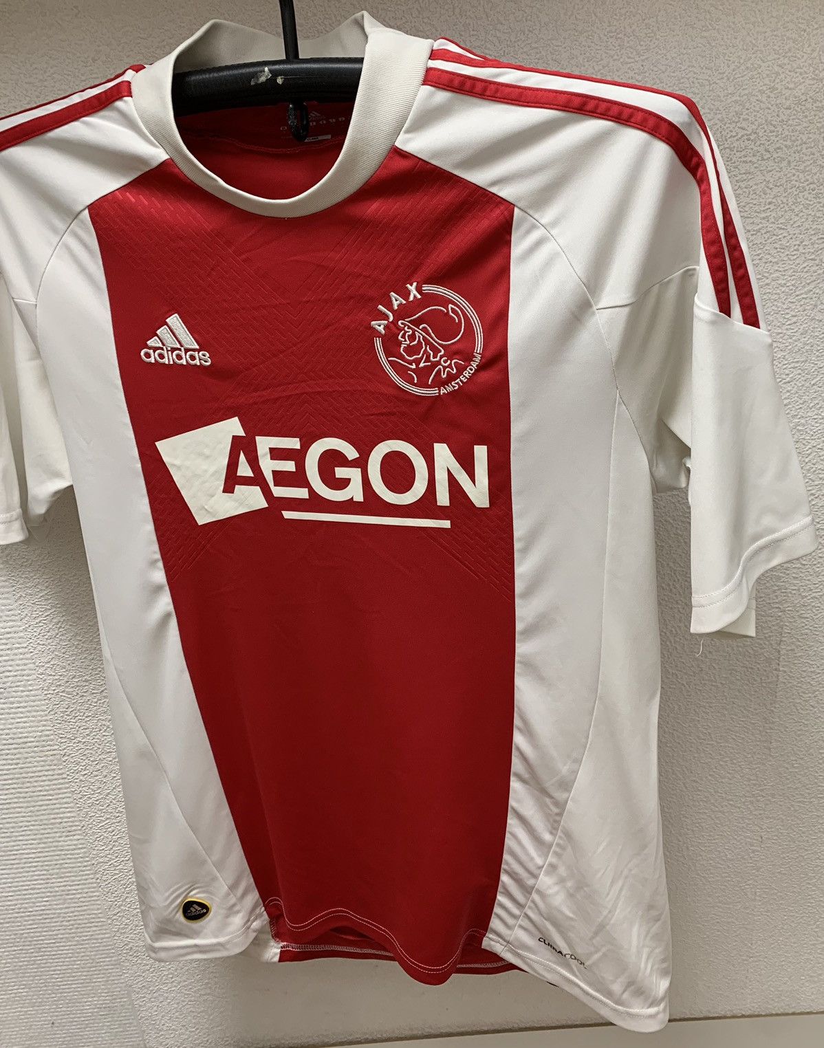 Adidas Adidas Ajax soccer jersey vintage M size white 2010 Size US M / EU 48-50 / 2 - 9 Thumbnail