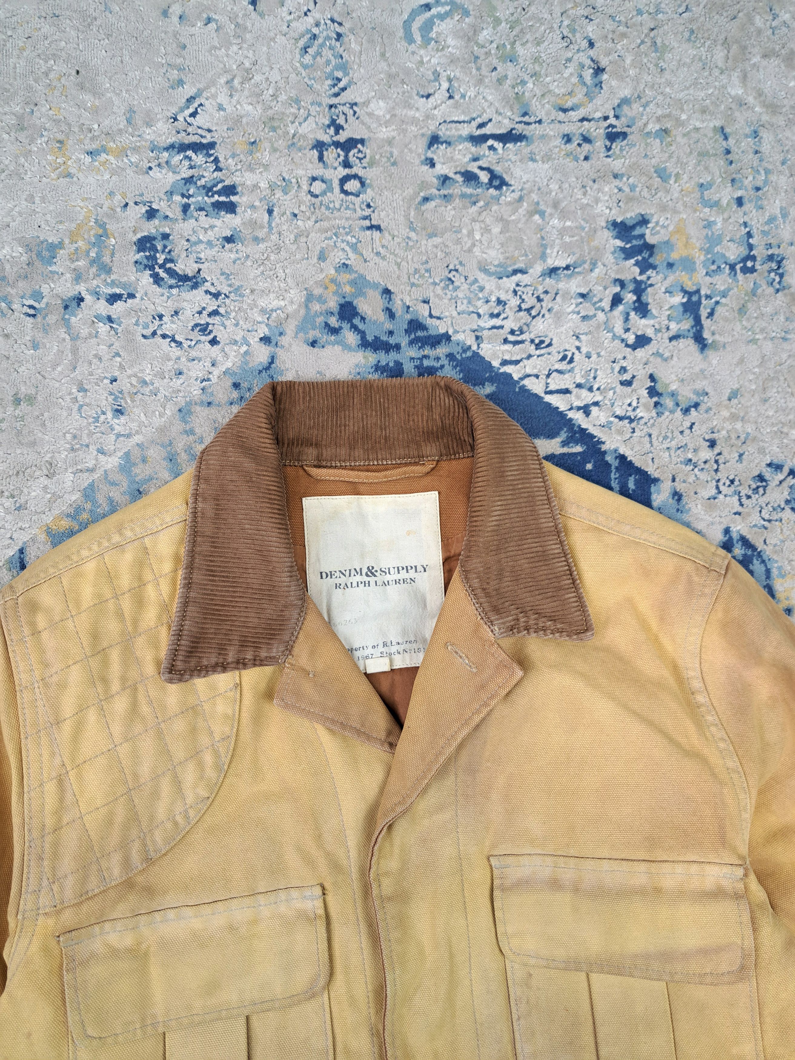 Denim & Supply Ralph Lauren Ralph Lauren Canvas Multipocket Field Hunting Jacket Size US M / EU 48-50 / 2 - 2 Thumbnail