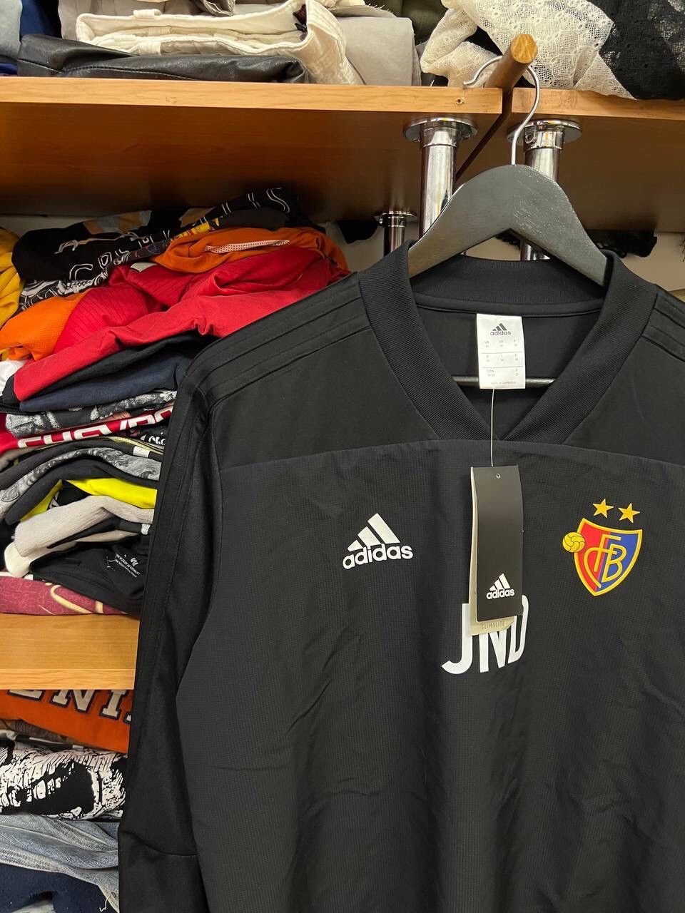Adidas 2018 Basel Adidas Soccer Jersey Switzerland Size US M / EU 48-50 / 2 - 2 Thumbnail