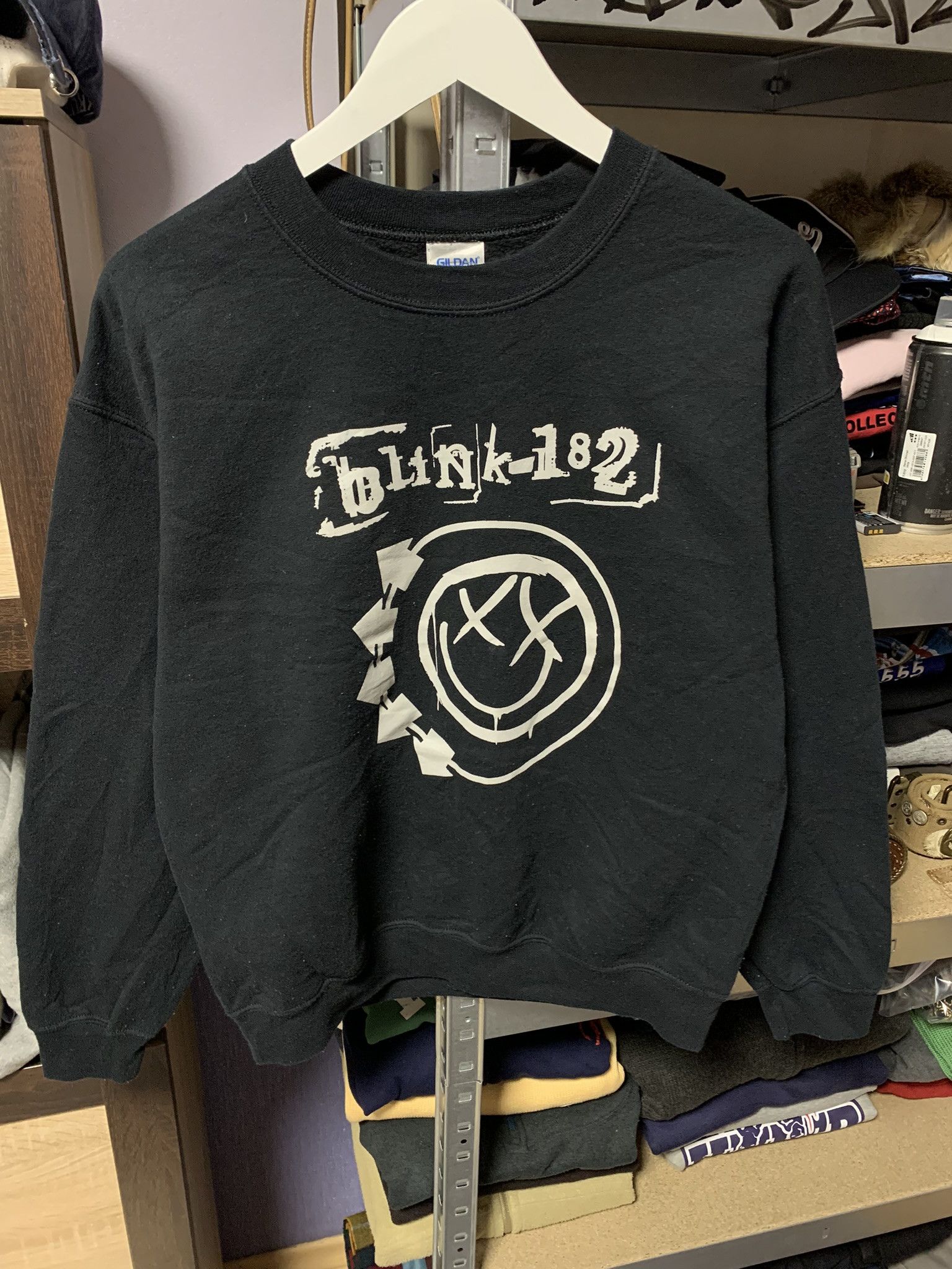 Gildan 00’s BLINK 182 Sweatshirt M Size US M / EU 48-50 / 2 - 2 Thumbnail