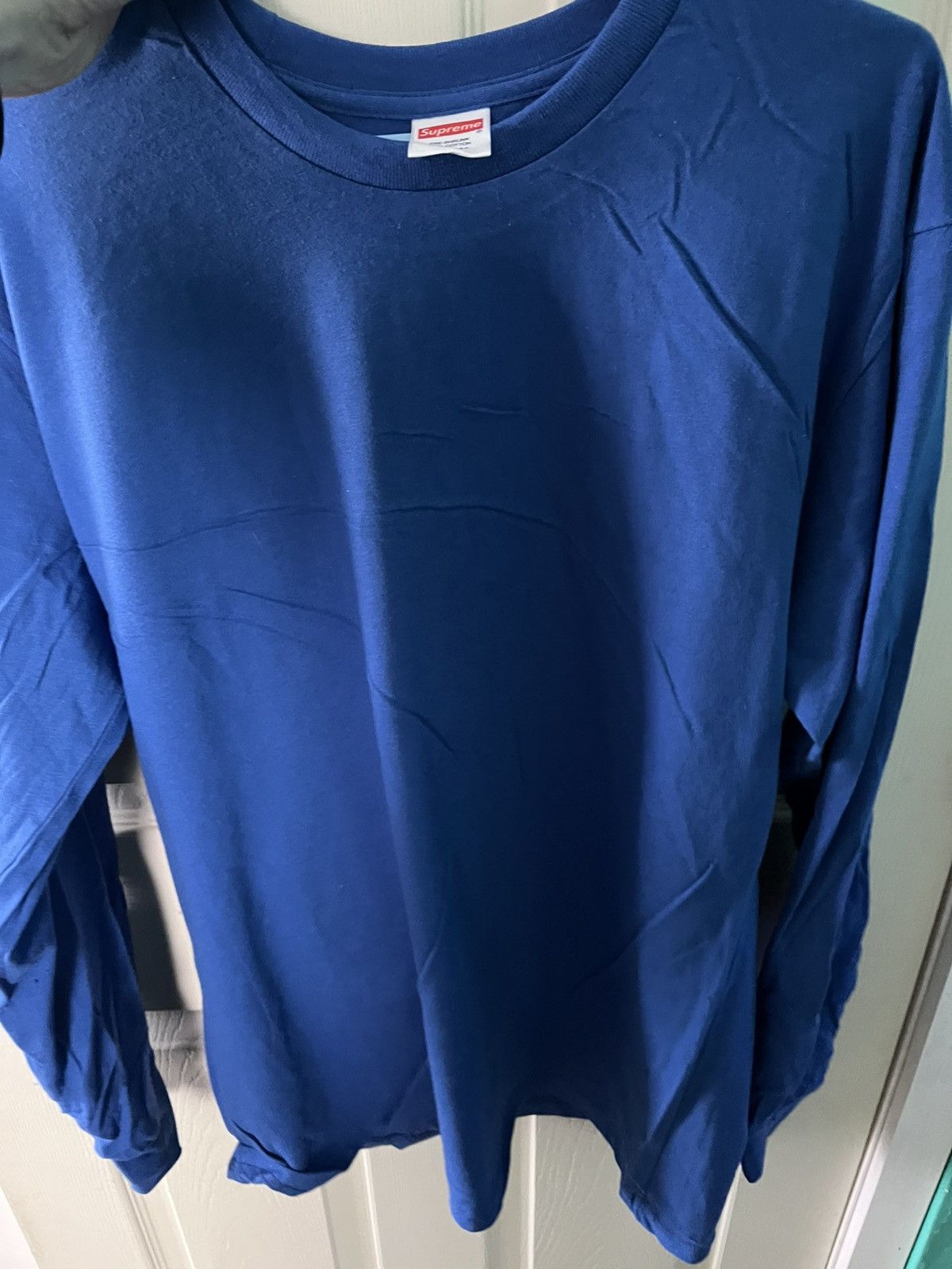 Supreme Supreme Long Tee Royal Blue Size US L / EU 52-54 / 3 - 1 Thumbnail