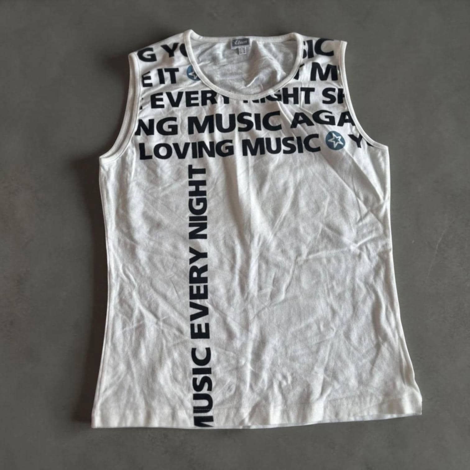 Vintage The Music Every Night Tanktop Size ONE SIZE - 1 Thumbnail