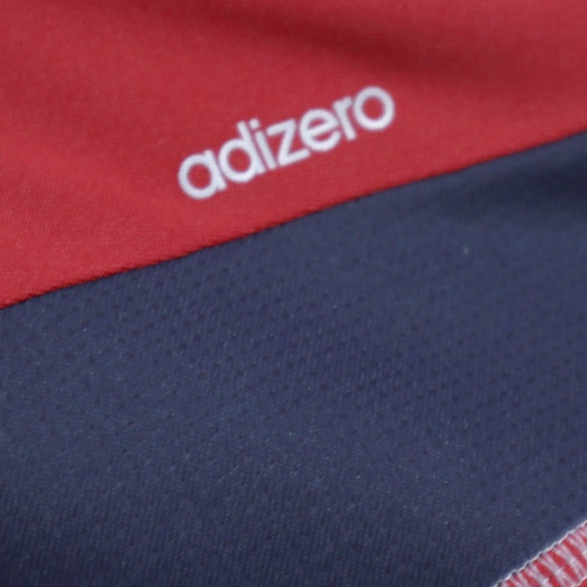 Adidas Adidas Golf Adizero Colorblock Polo Shirt Red Men's L Size US L / EU 52-54 / 3 - 6 Thumbnail