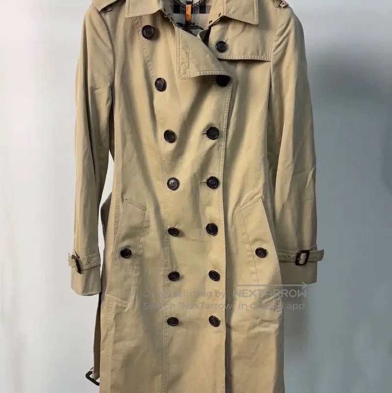 Burberry Burberry Women's Khaki Trench Coat Size S. Size S / US 4 / IT 40 - 2 Thumbnail