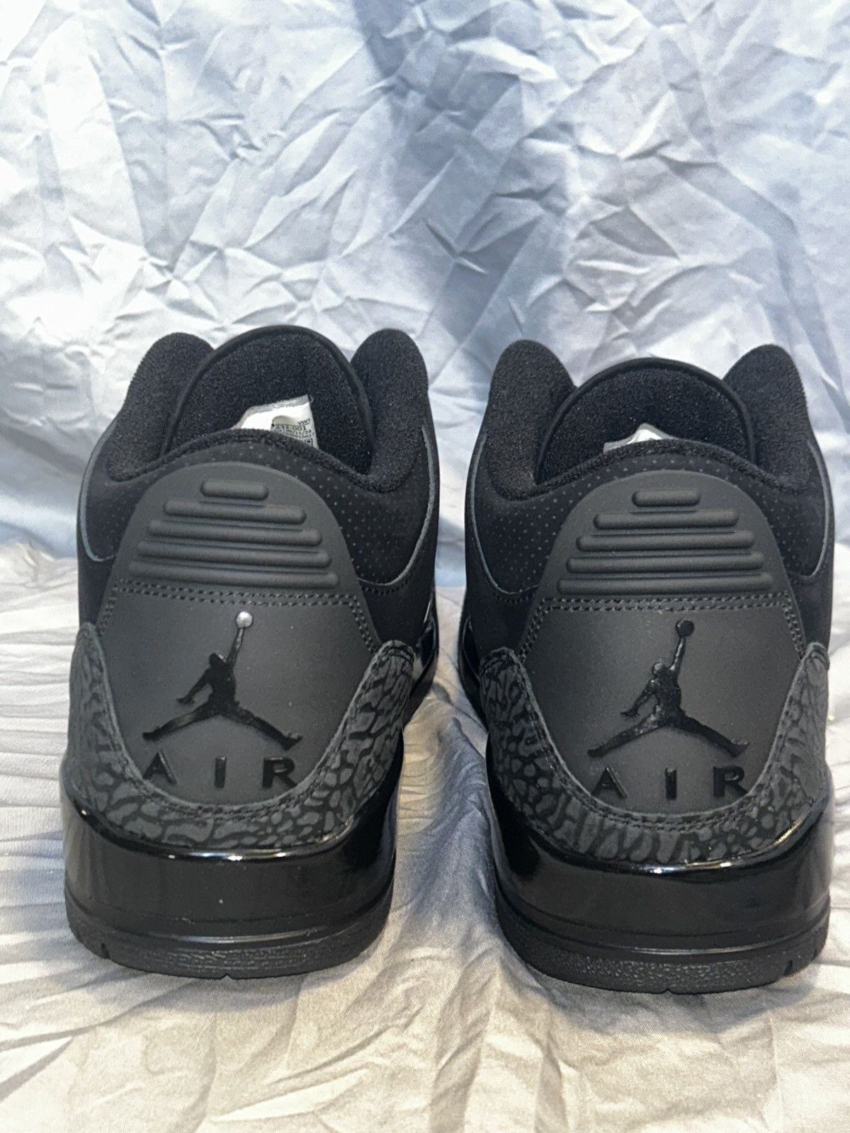 Nike AIR JORDAN 3 RETRO BLACK CAT SIZE 13 Size US 13 / EU 46 - 2 Thumbnail