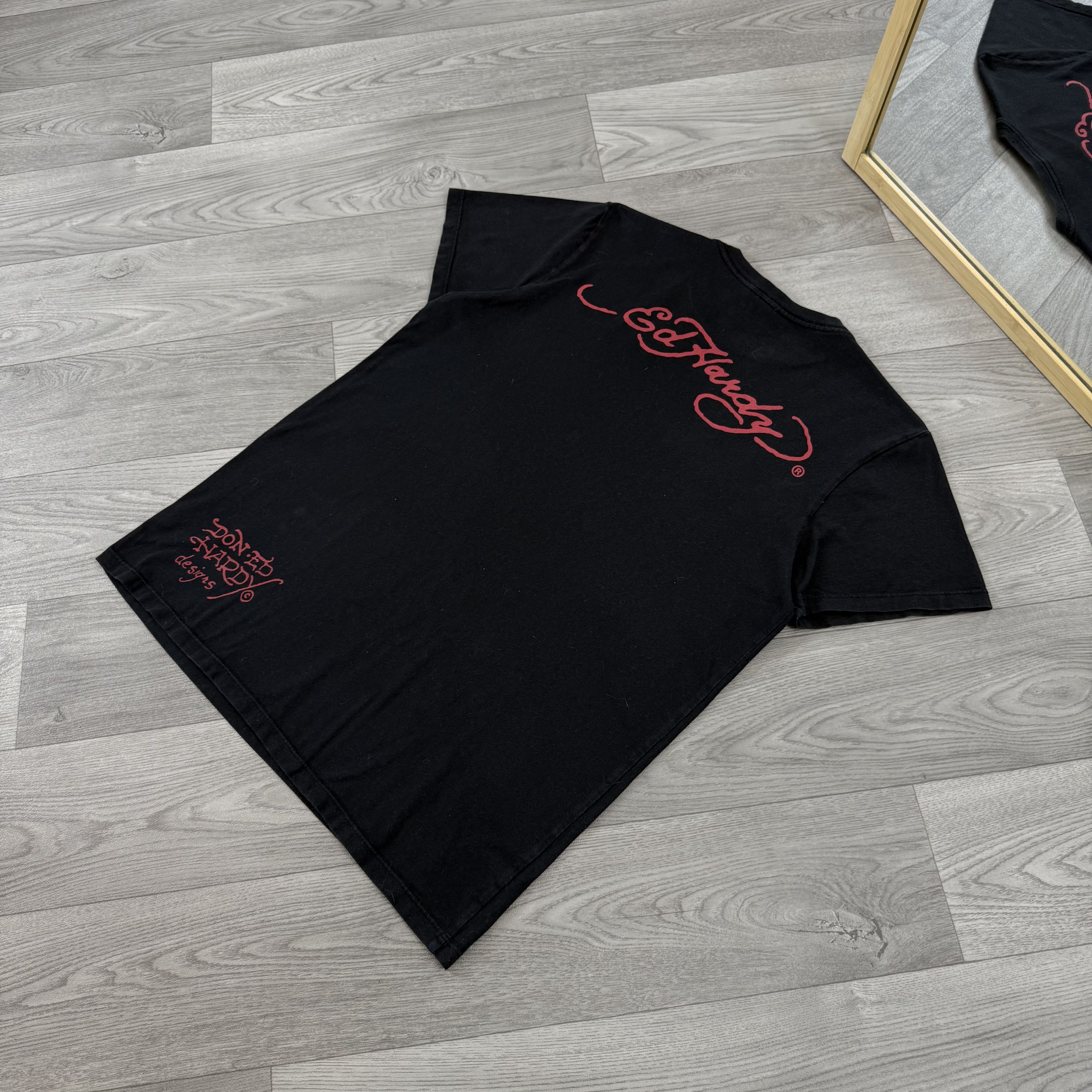 Ed Hardy Vintage Ed Hardy By Christian Audigier Y2K Graphic Tee Shirt Size US M / EU 48-50 / 2 - 4 Thumbnail