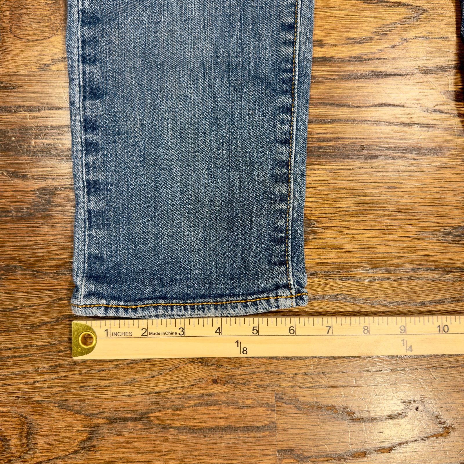 Levi's Levi's 511 Rigid Dragon Jeans 30x32 2014 Thick Leather Patch Size US 30 / EU 46 - 7 Thumbnail