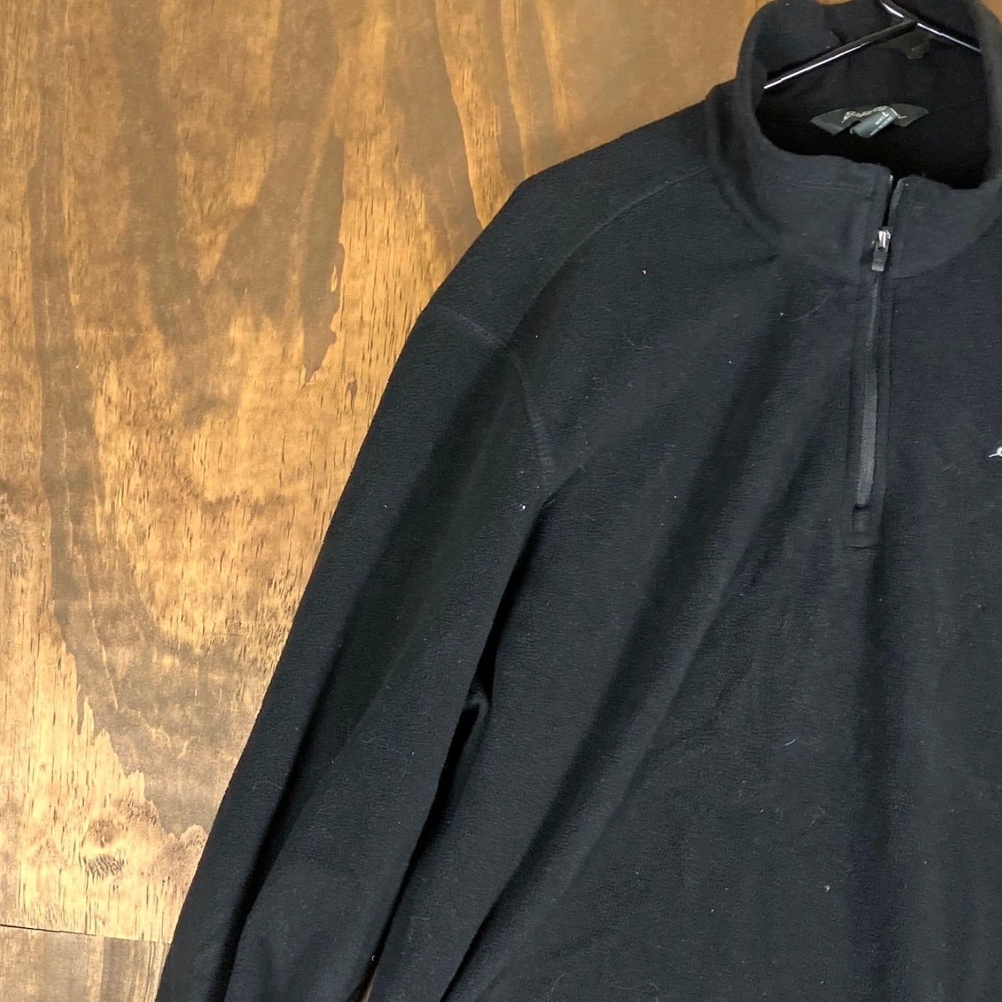 Eddie Bauer Eddie Bauer Mens Sweatshirt Black Fleece 1/4 Zip Outdoor Long Sleeve Large Size US L / EU 52-54 / 3 - 4 Thumbnail