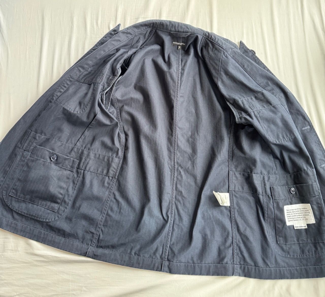 Engineered Garments Herringbone Twill Bedford Jacket Size US L / EU 52-54 / 3 - 6 Thumbnail