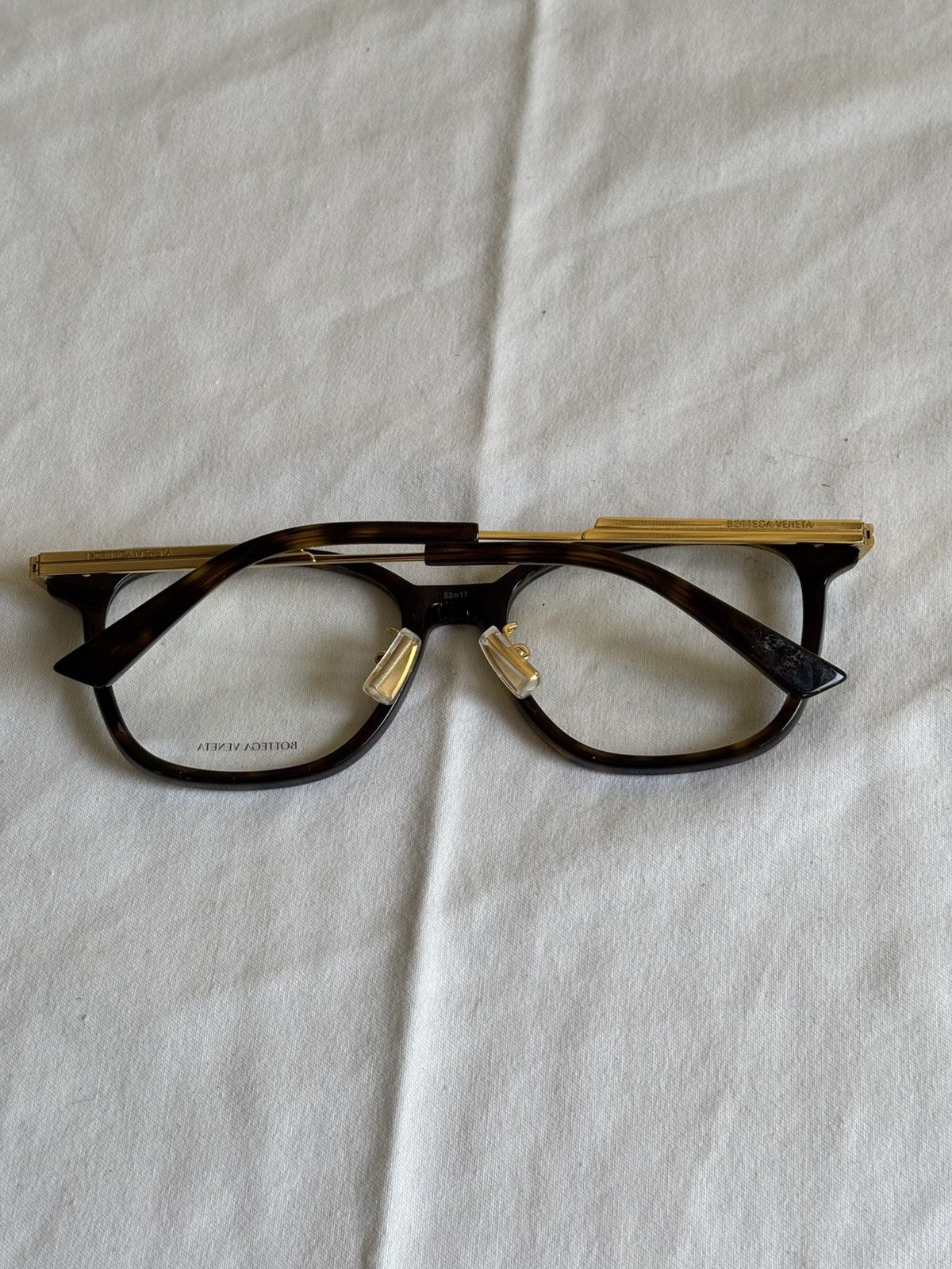 Bottega Veneta Bottega Veneta BV1338OJ Eyeglasses Size ONE SIZE - 7 Thumbnail