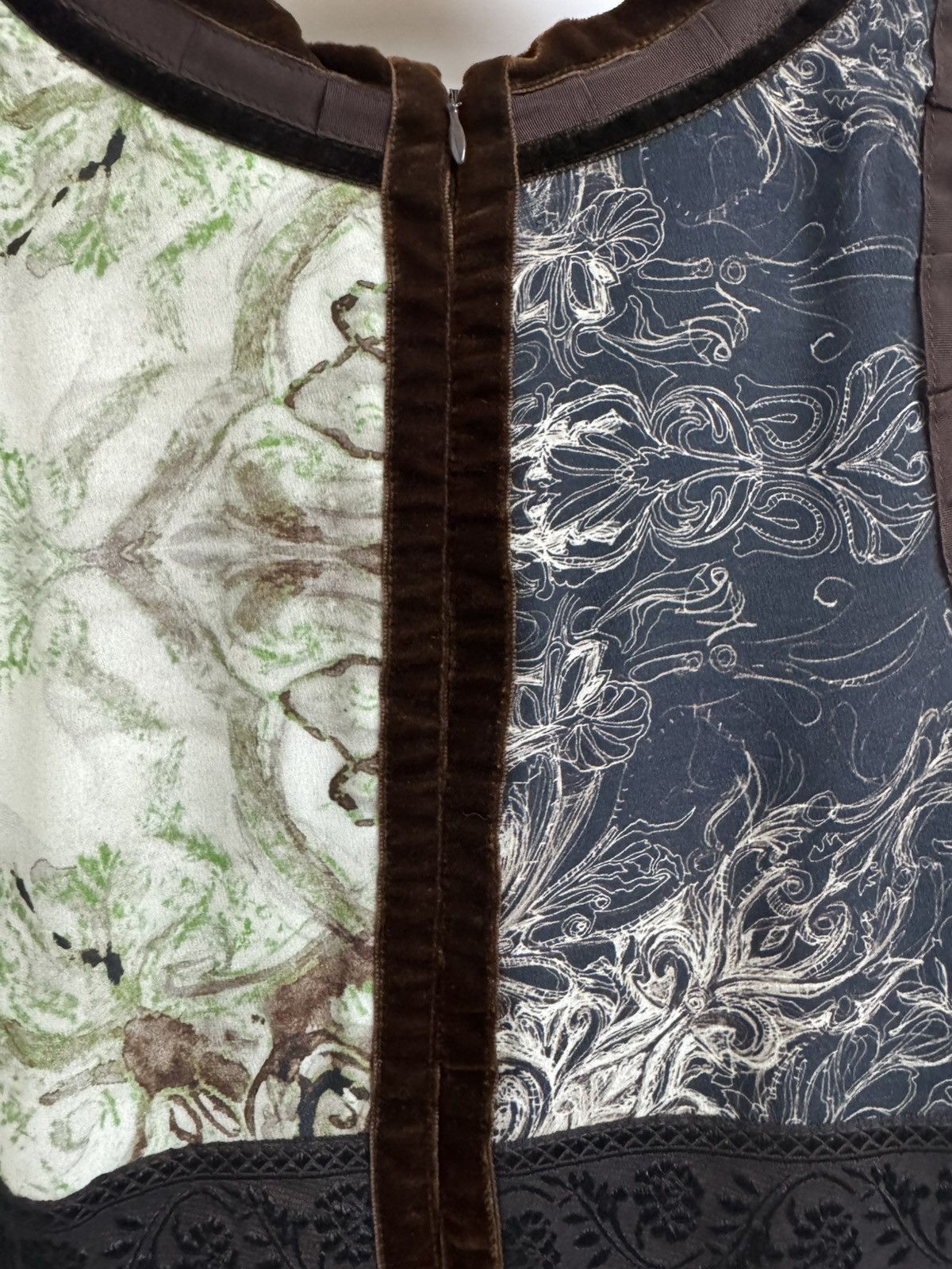 Jean Paul Gaultier Jean Paul Gaultier Femme Pleated Silk Print Dress – IT 40 Size S / US 4 / IT 40 - 13 Thumbnail