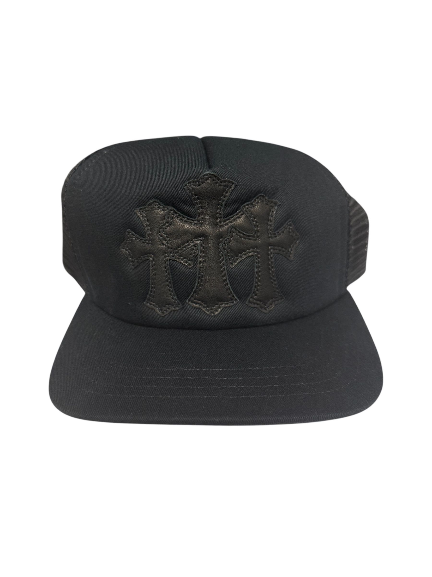 Chrome Hearts Black Triple Cross Patch Size ONE SIZE - 1 Thumbnail