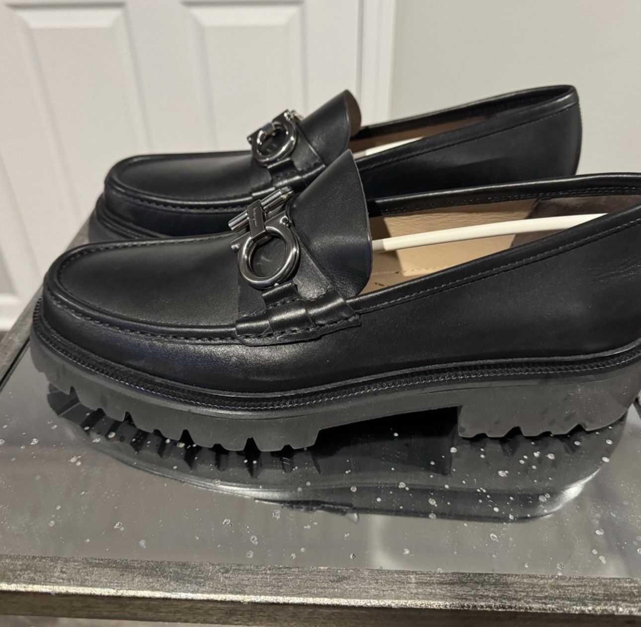 Salvatore Ferragamo Salvatore Ferragamo Bleecker Moc Toe Loafers Size US 10.5 / EU 43-44 - 3 Thumbnail