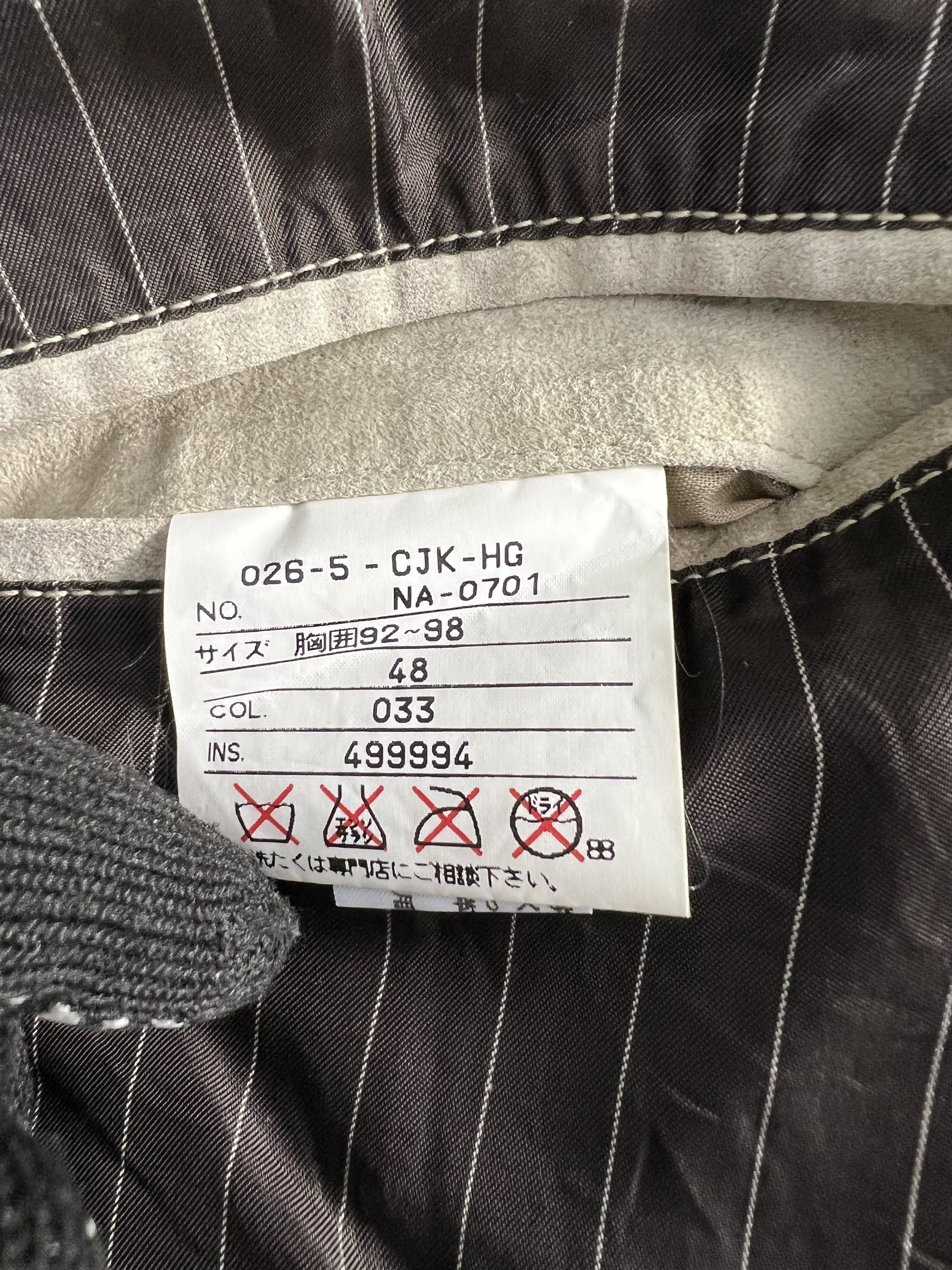 Gaultier Homme Objet × Vintage Jean Paul GAULTIER HOMME Objet Leather Coat (L) GTMPT324 Size US L / EU 52-54 / 3 - 6 Thumbnail