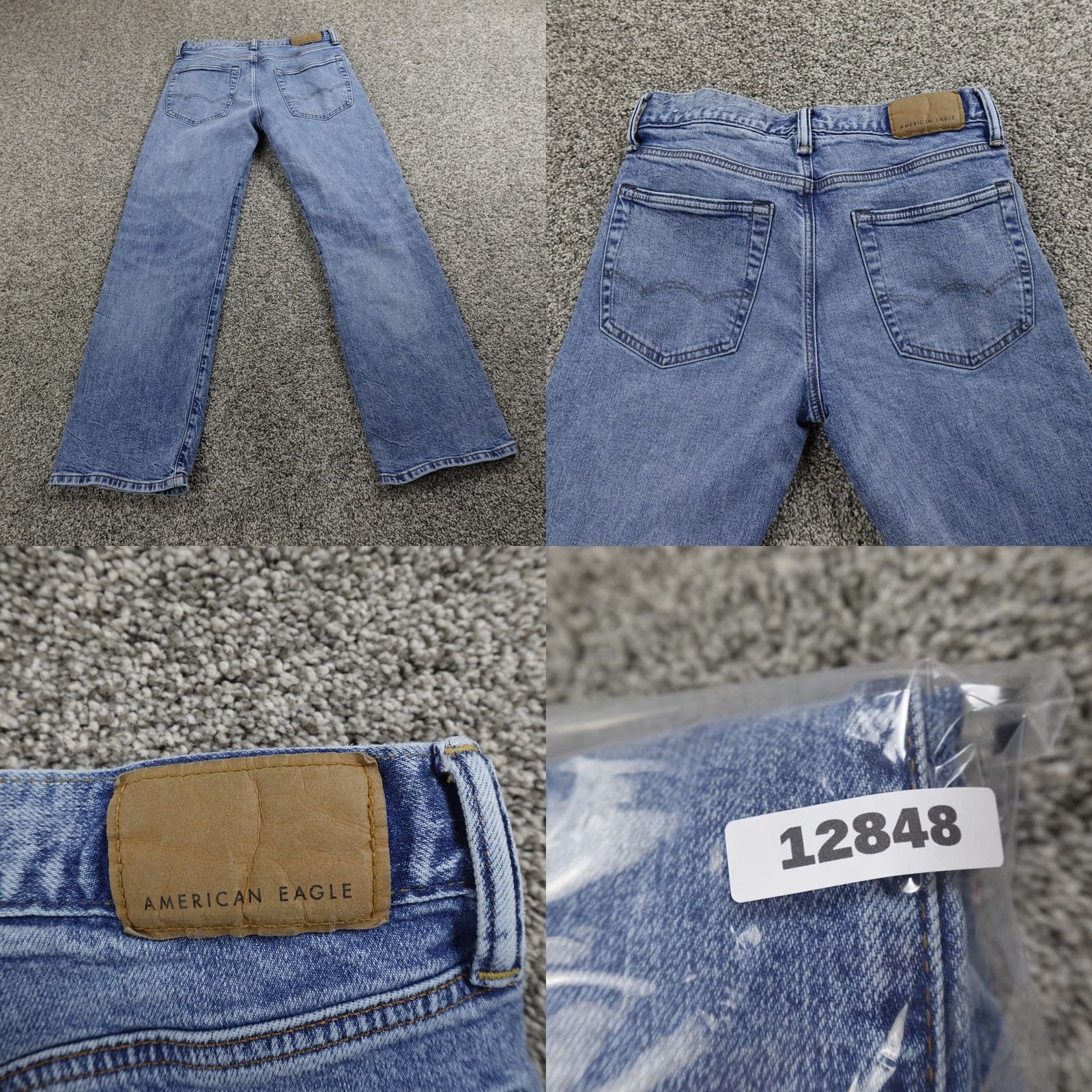 American Eagle Outfitters American Eagle Outfitters Jeans Mens 28 Regular 28X30 Dark Blue Denim Bootcut Stretch Pockets 5-Pocket Style Preppy Mens Size US 28 / EU 44 - 8 Thumbnail