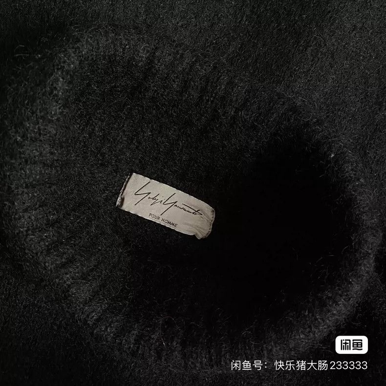 Yohji Yamamoto Yohji Yamamoto Mohair contrast turtleneck sweater 2504-Next Size US L / EU 52-54 / 3 - 5 Thumbnail