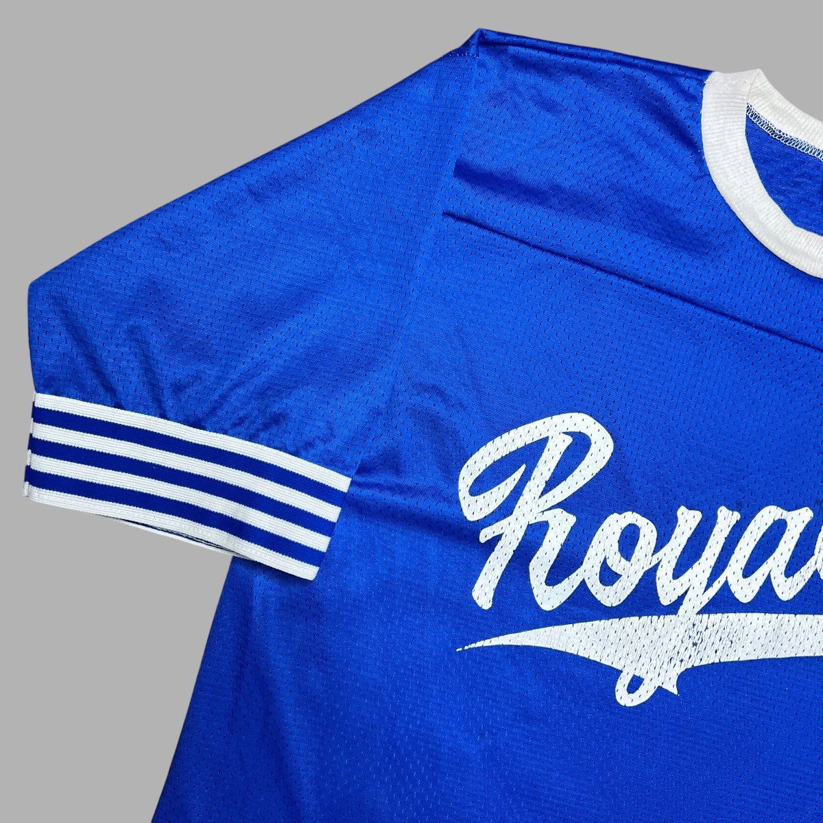 MLB × Vintage Vintage 1970s MLB Kansas City Royals Spell Out Artex Jersey Size US M / EU 48-50 / 2 - 13 Thumbnail