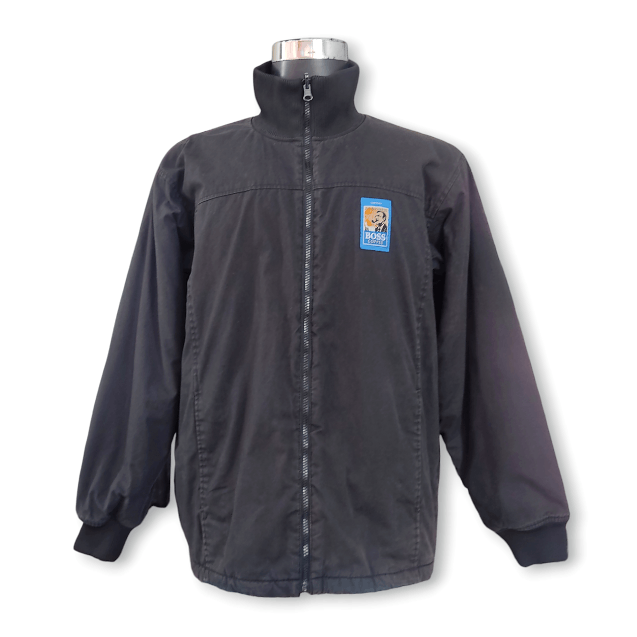 Japanese Brand SUNTORY BOSS COFFEE Cotton Fleece Reversible Jacket Size US L / EU 52-54 / 3 - 2 Thumbnail