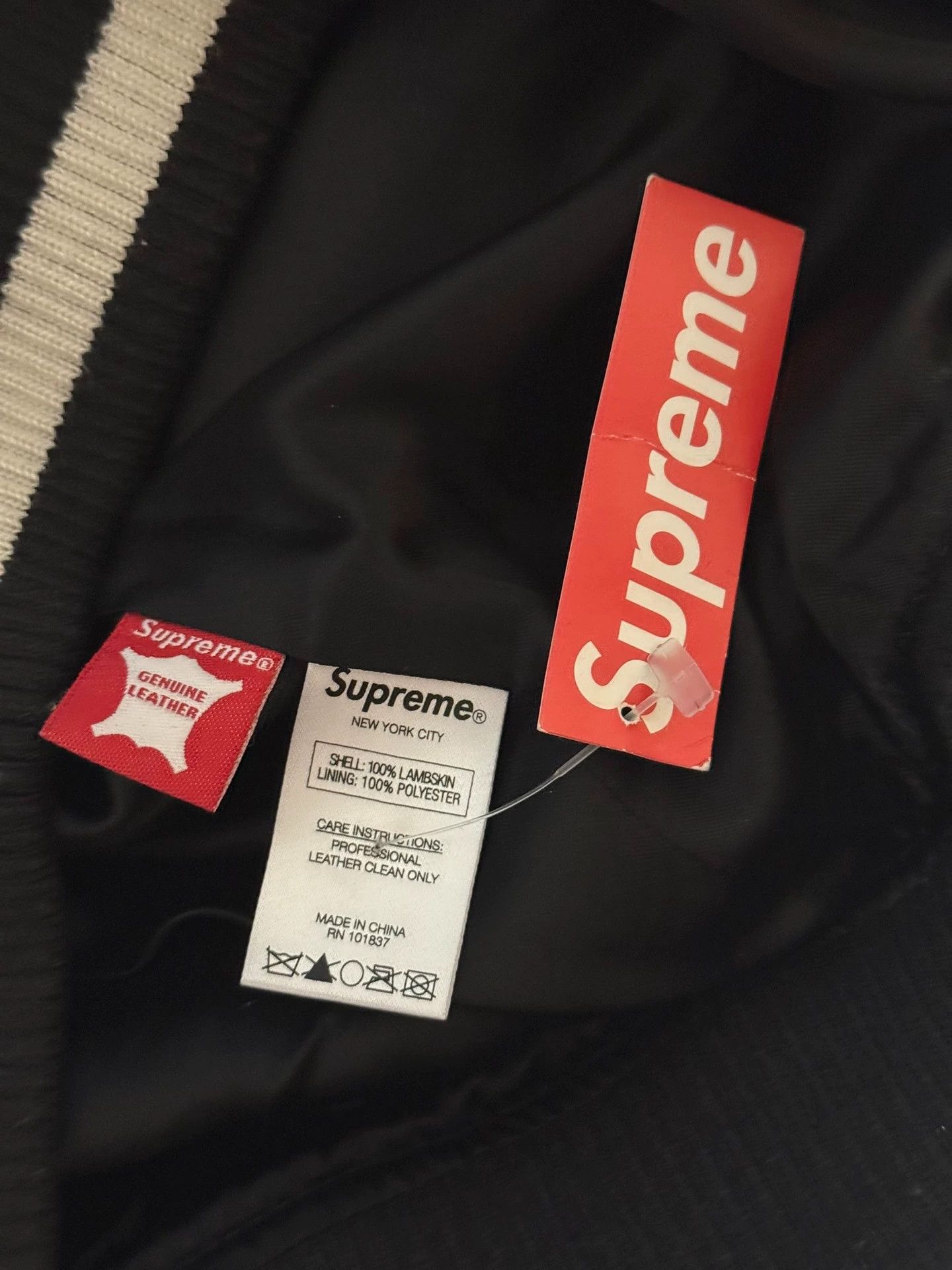Supreme Supreme SS16 Uptown Studded Lambskin Leather M NWT Size US M / EU 48-50 / 2 - 7 Thumbnail