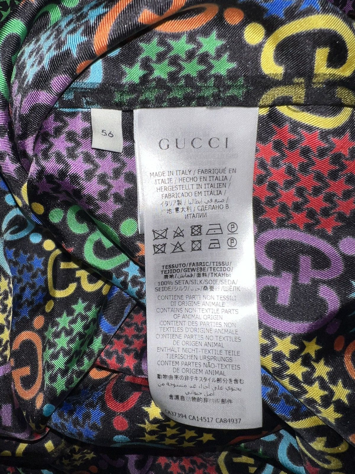 Gucci Gucci Multicolor Shirt Size US XL / EU 56 / 4 - 9 Thumbnail