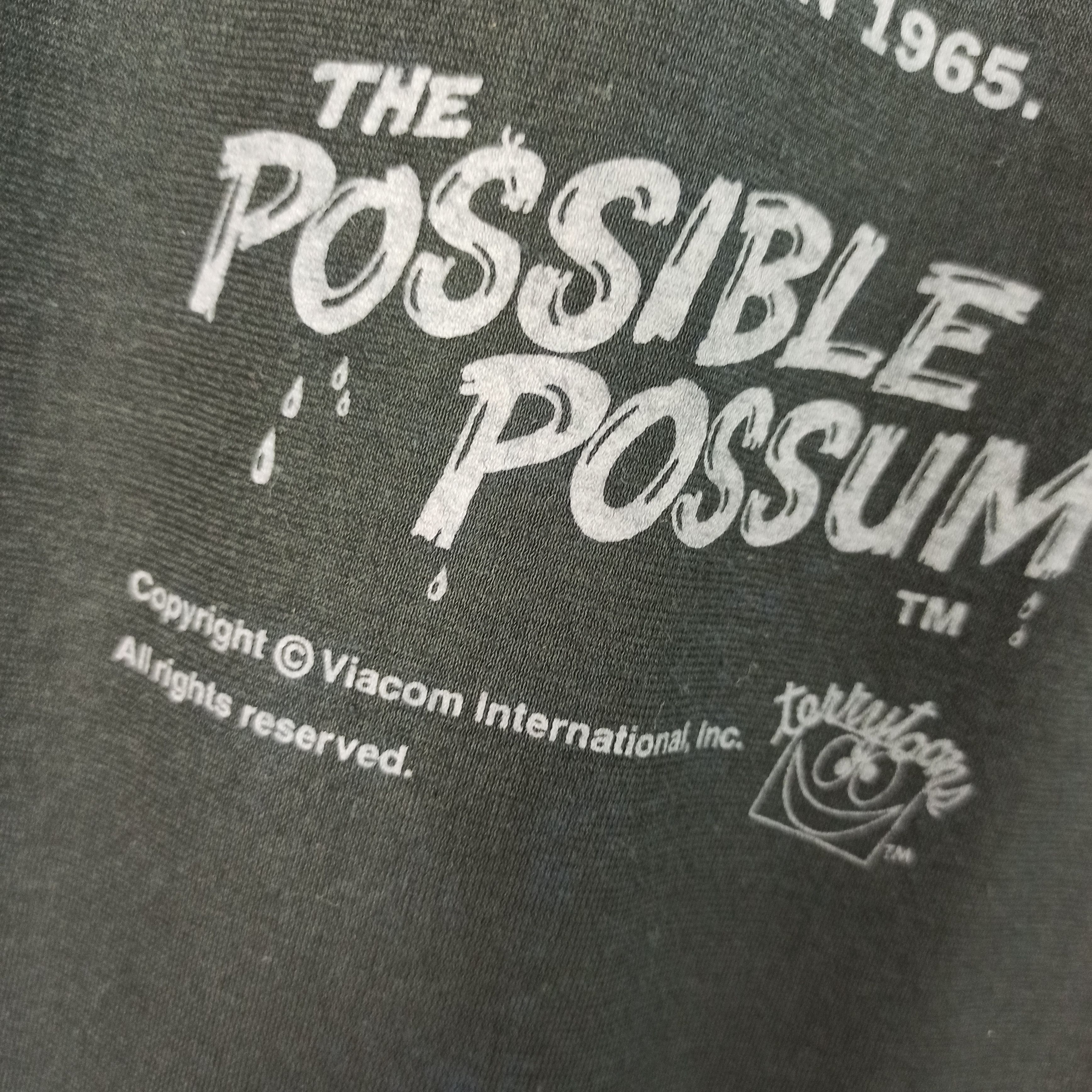 Cartoon Network Vintage Anime The Possible Possum tshirt Size US L / EU 52-54 / 3 - 5 Thumbnail