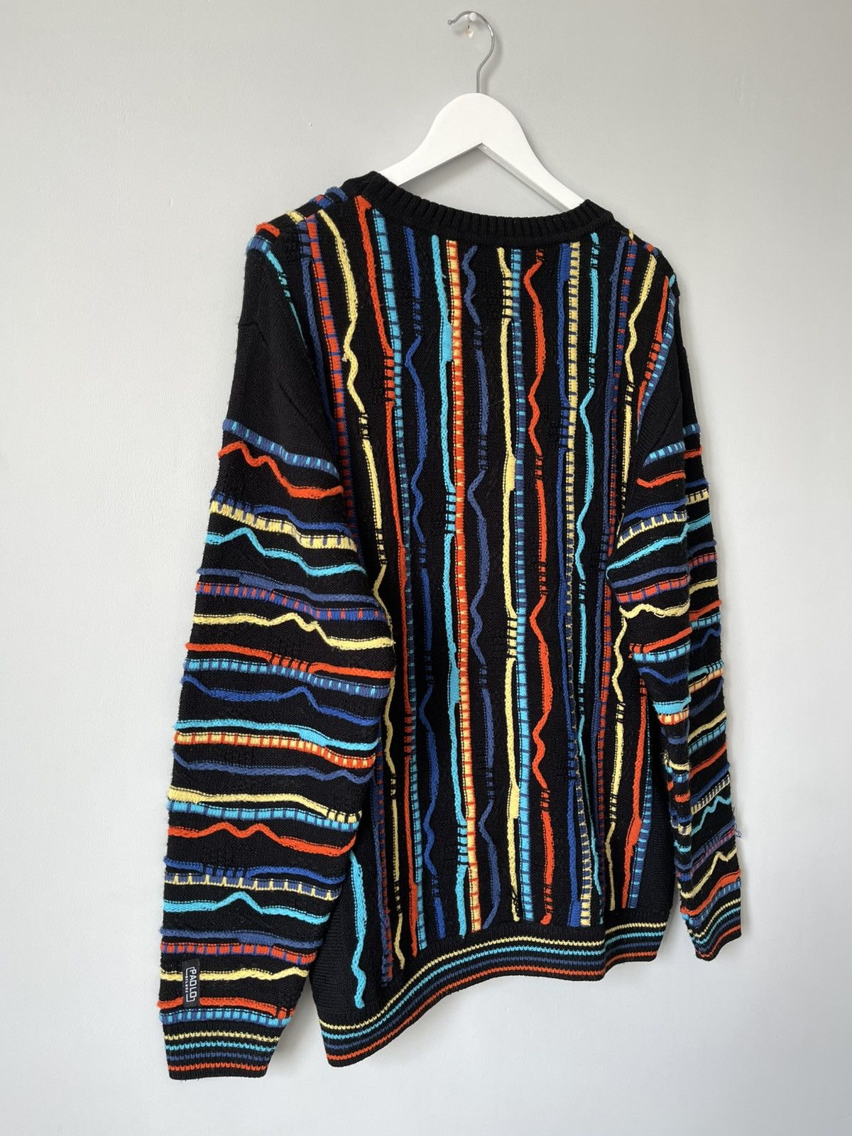 Vintage Vintage 90's Coogi Style Archive Rare 3D Knit Sweater Size US XL / EU 56 / 4 - 9 Thumbnail