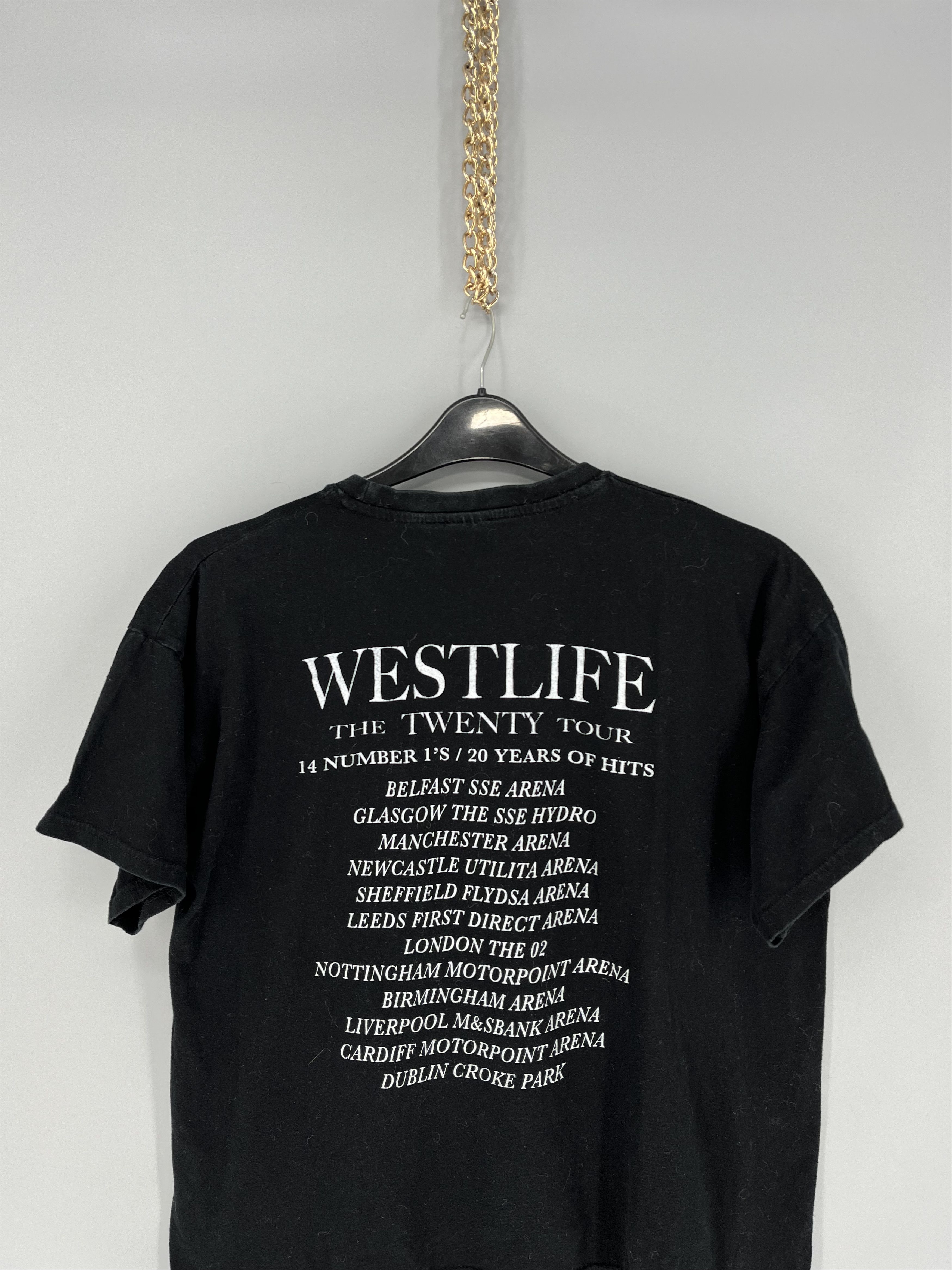 Band Tees Vintage Rare WESTLIFE Band Rock Tour Promo T-shirt Y2K Style Size US XL / EU 56 / 4 - 9 Thumbnail