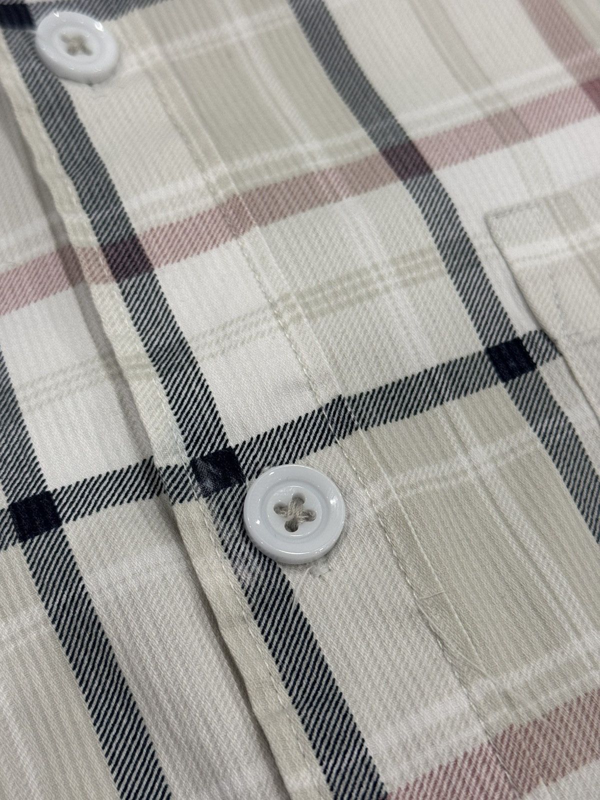 Balenciaga Balenciaga Short Sleeve Plaid Button-Down Shirt Size US S / EU 44-46 / 1 - 6 Thumbnail