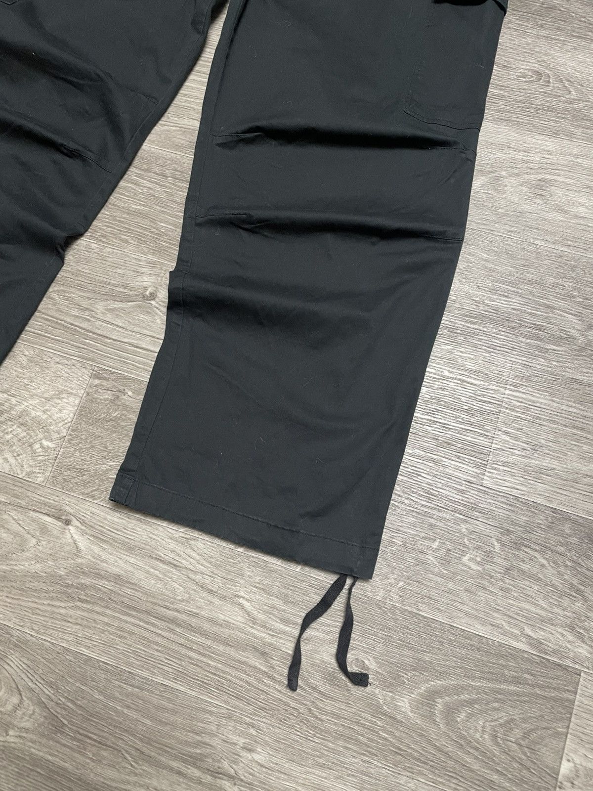 Ed Hardy Ed Hardy x Urban Outfitters Black Cargo Pants Y2K Streetwear Size US 36 / EU 52 - 6 Thumbnail