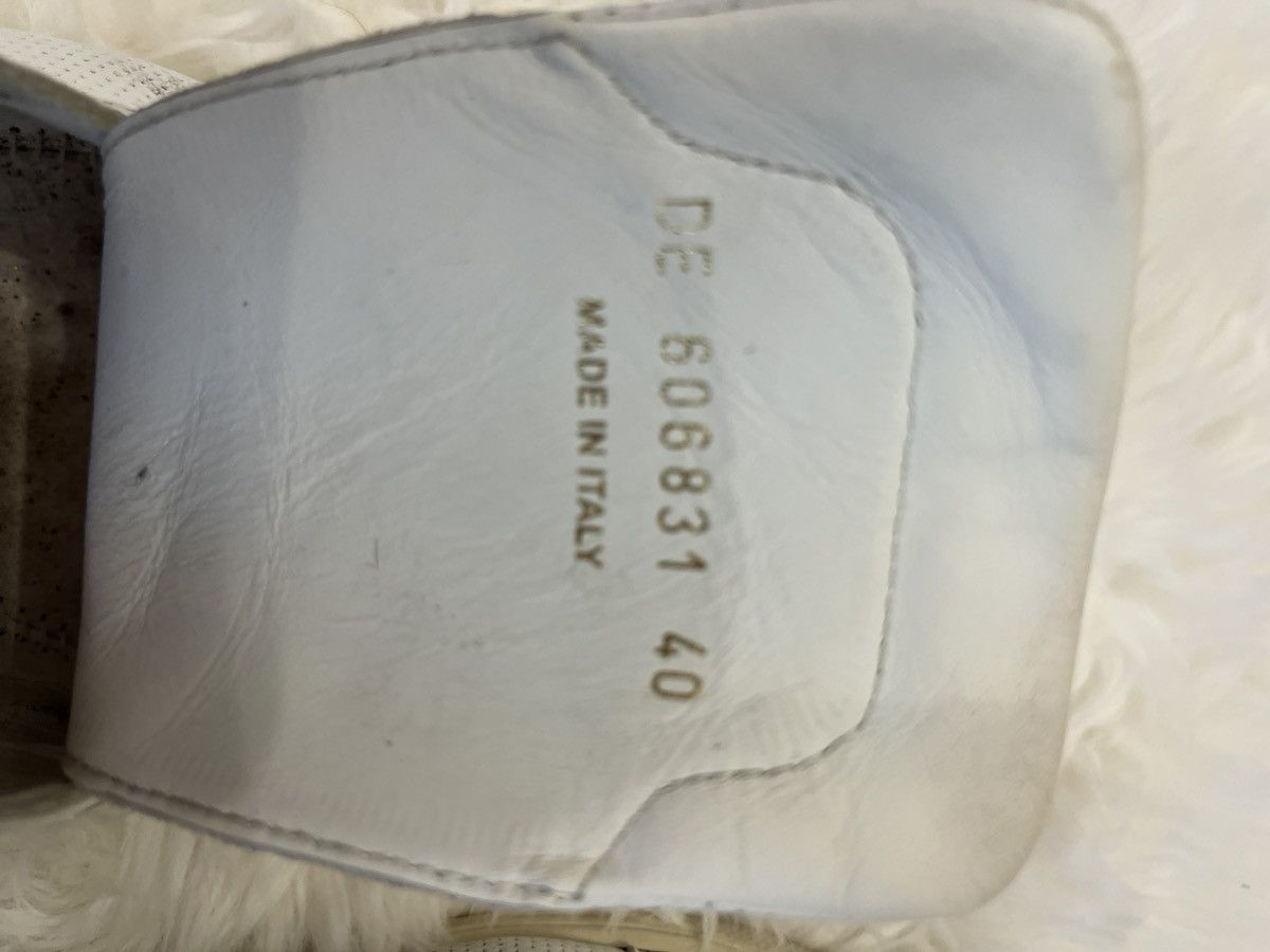 Saint Laurent Paris Saint Laurent Paris White Leather with Leopard Details Size US 10 / IT 40 - 8 Thumbnail