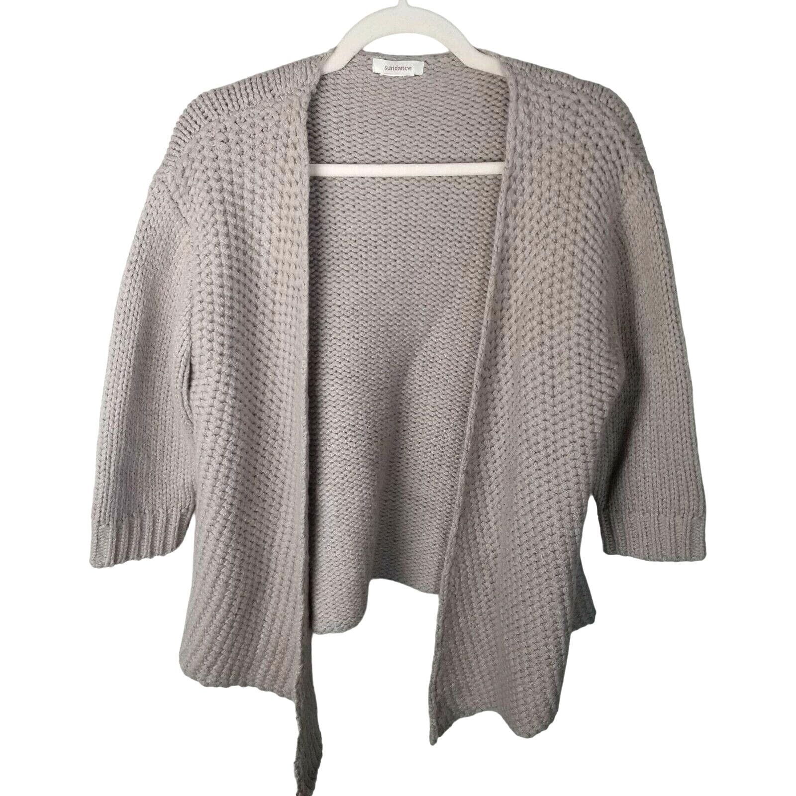 Sundry Sundance Womens Wool Sweater Cardigan Preppy Coastal Grandma Size M / US 6-8 / IT 42-44 - 1 Thumbnail