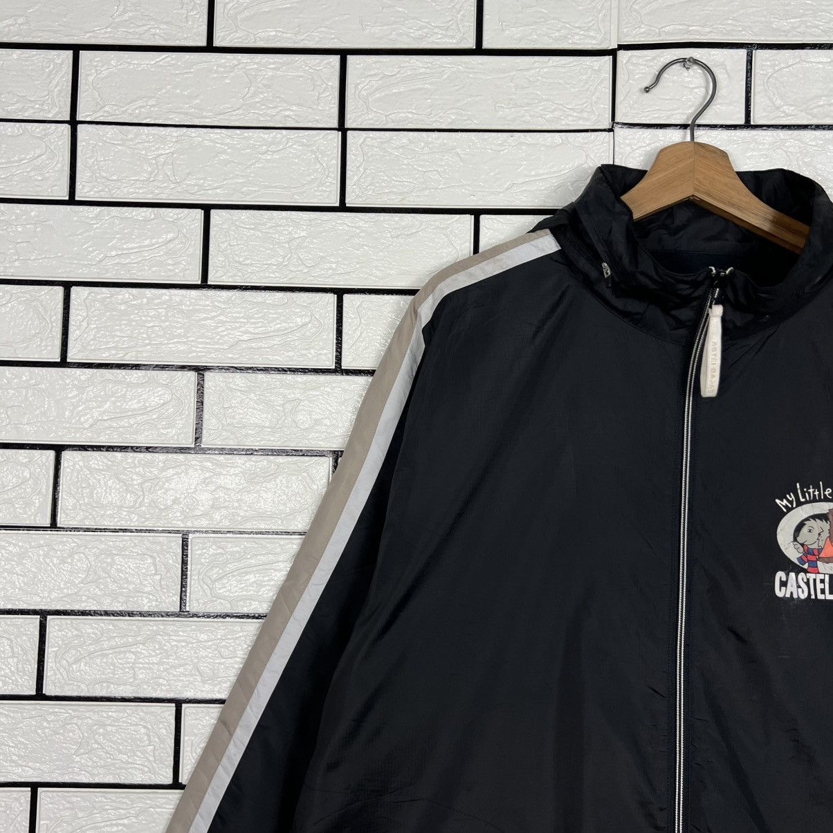 Jean Charles De Castelbajac CASTELBAJAC SPORT Hooded Windbreaker Jacket #4034-C183 Size US L / EU 52-54 / 3 - 3 Thumbnail