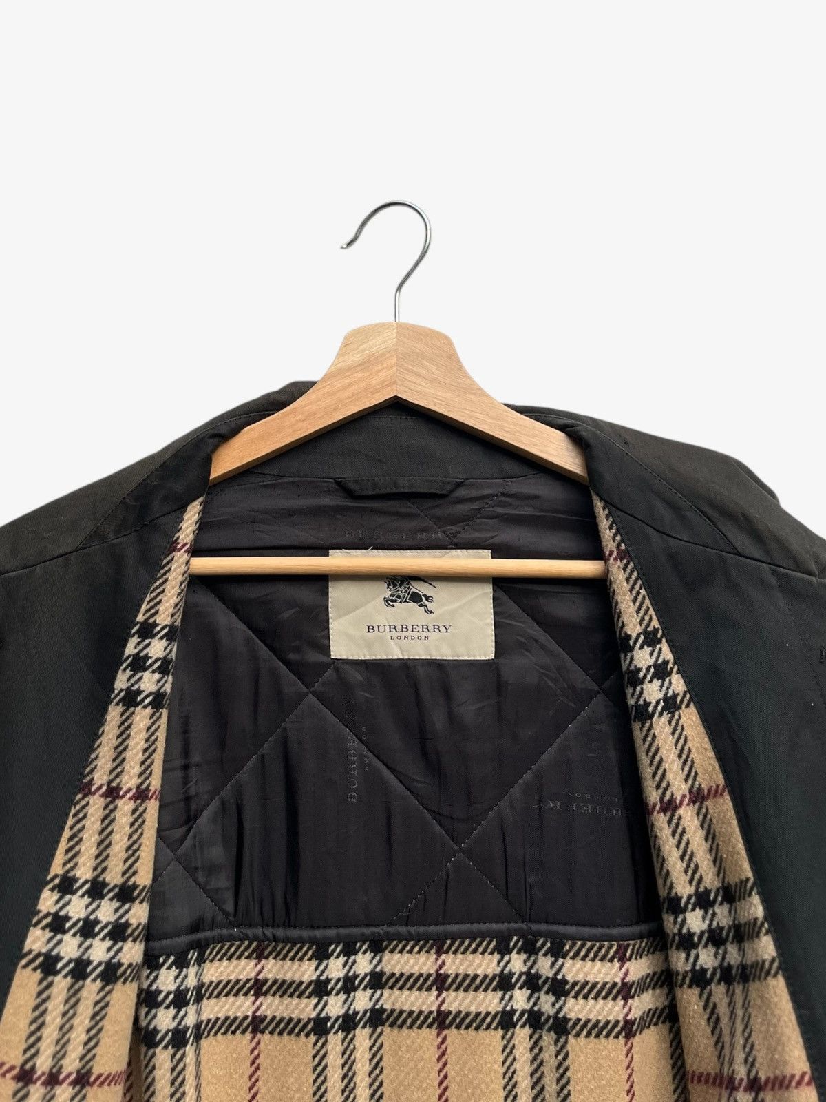 Burberry Burberry London Nova Check Trench Coat Made in Poland Size US M / EU 48-50 / 2 - 10 Thumbnail