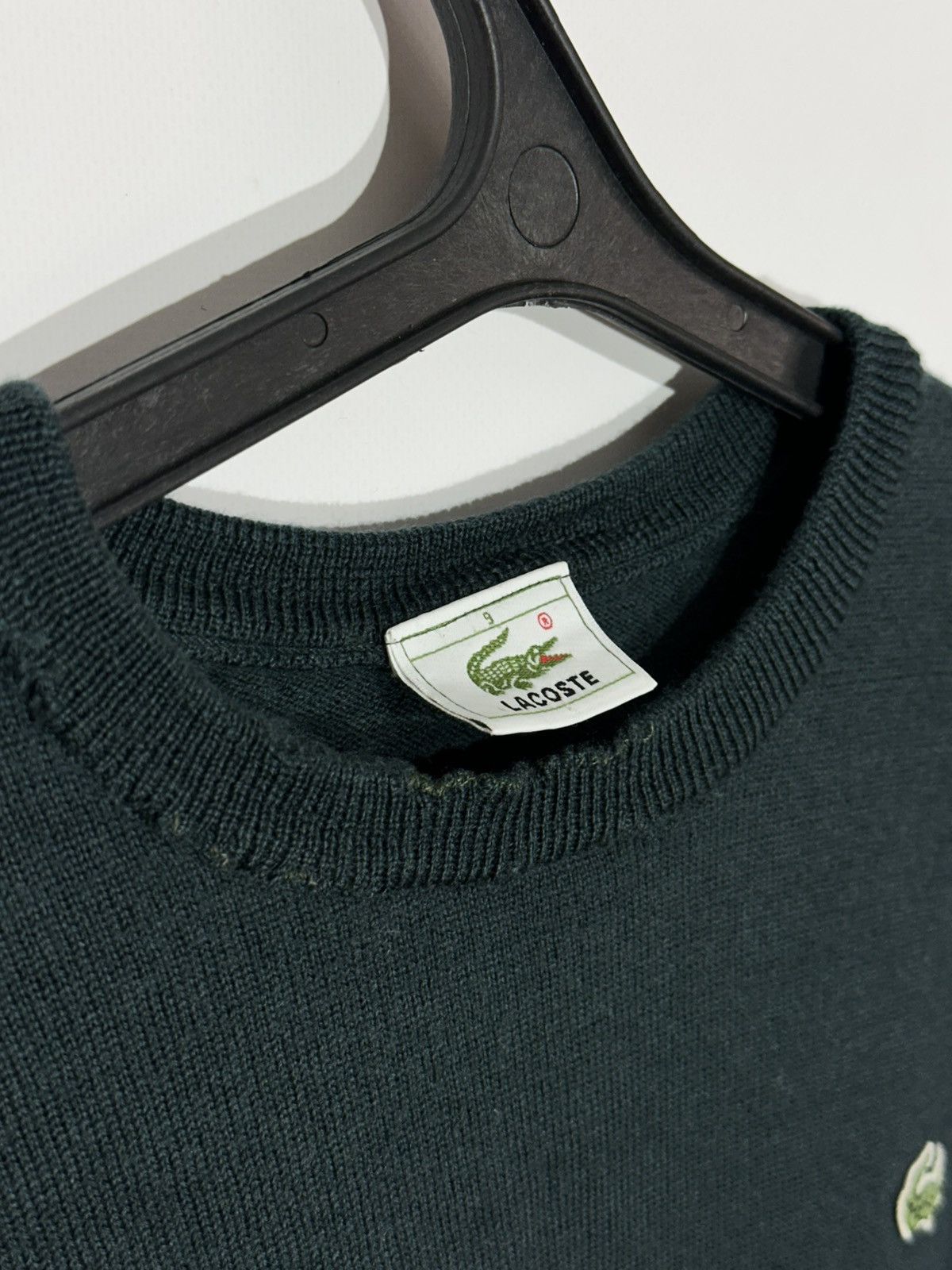 Lacoste Vintage Lacoste Dark Green Sweatshirt Size US XL / EU 56 / 4 - 3 Thumbnail