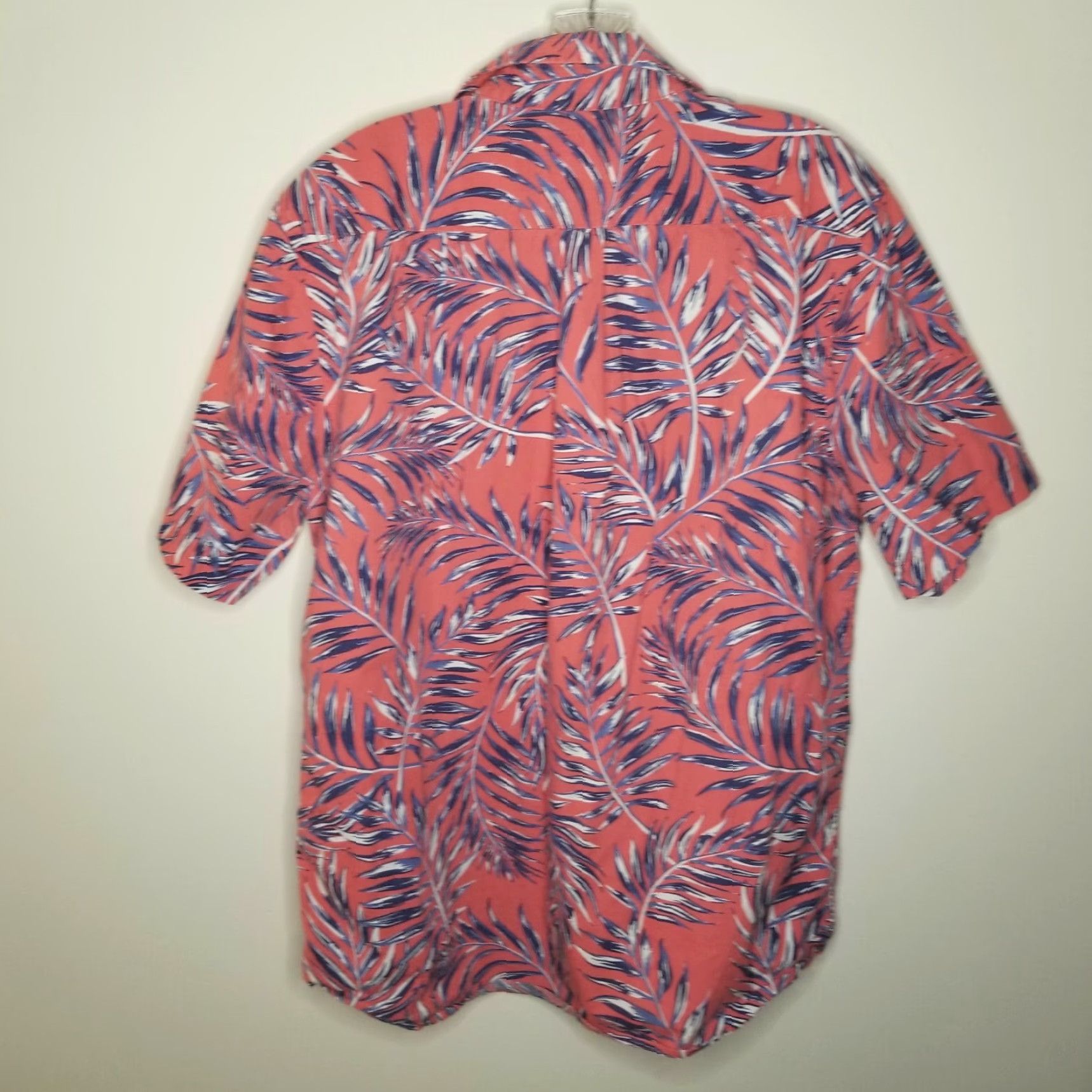 Vintage FALLS CREEK Modern Fit Floral Button-Up Shirt Mens Short Sleeve Red Size L Size US 33 - 4 Thumbnail