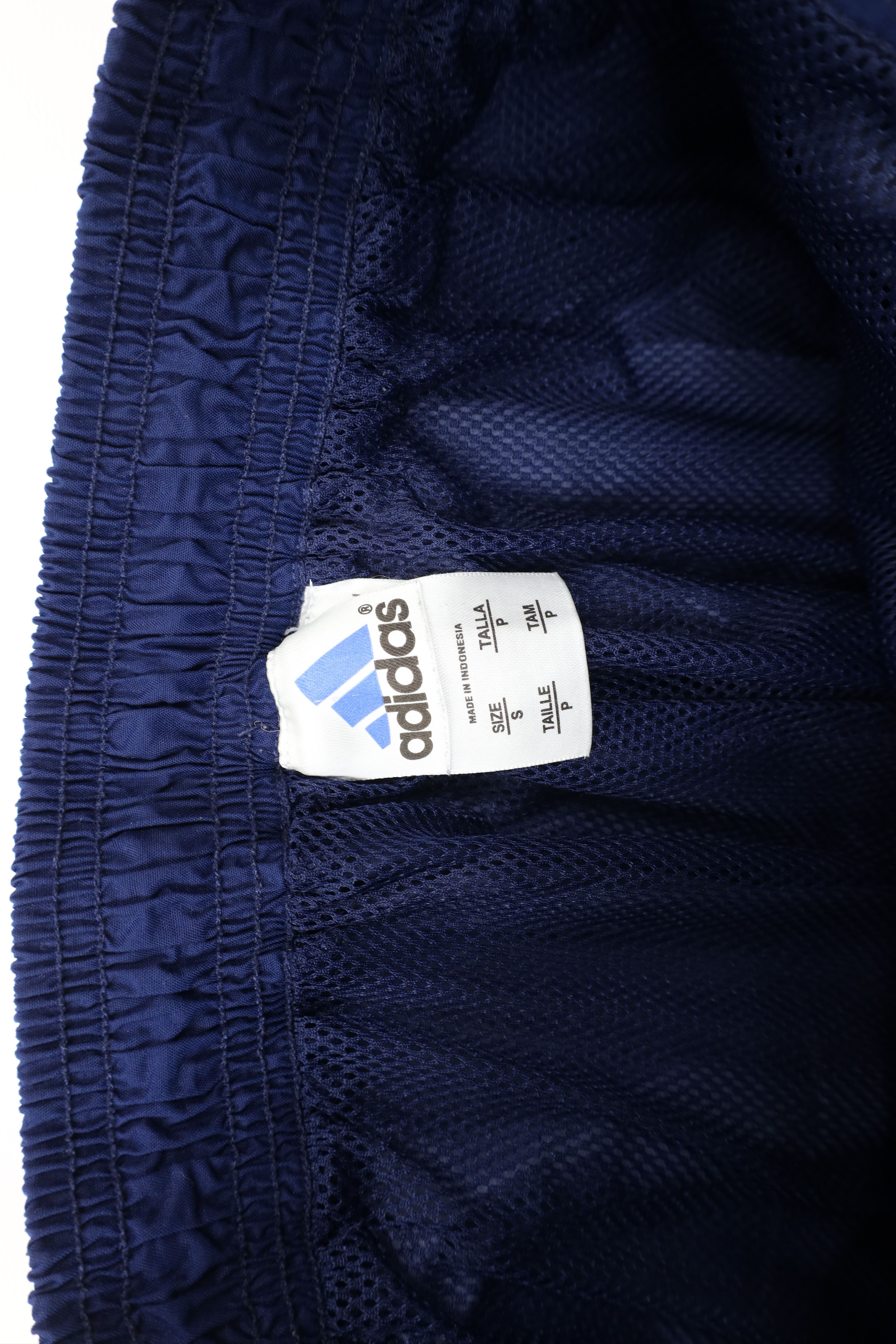 Adidas × Vintage Vintage Y2K 2000 Adidas Striped Wide Leg Windbreaker Pants Size 27" / US 4 / IT 40 - 7 Thumbnail