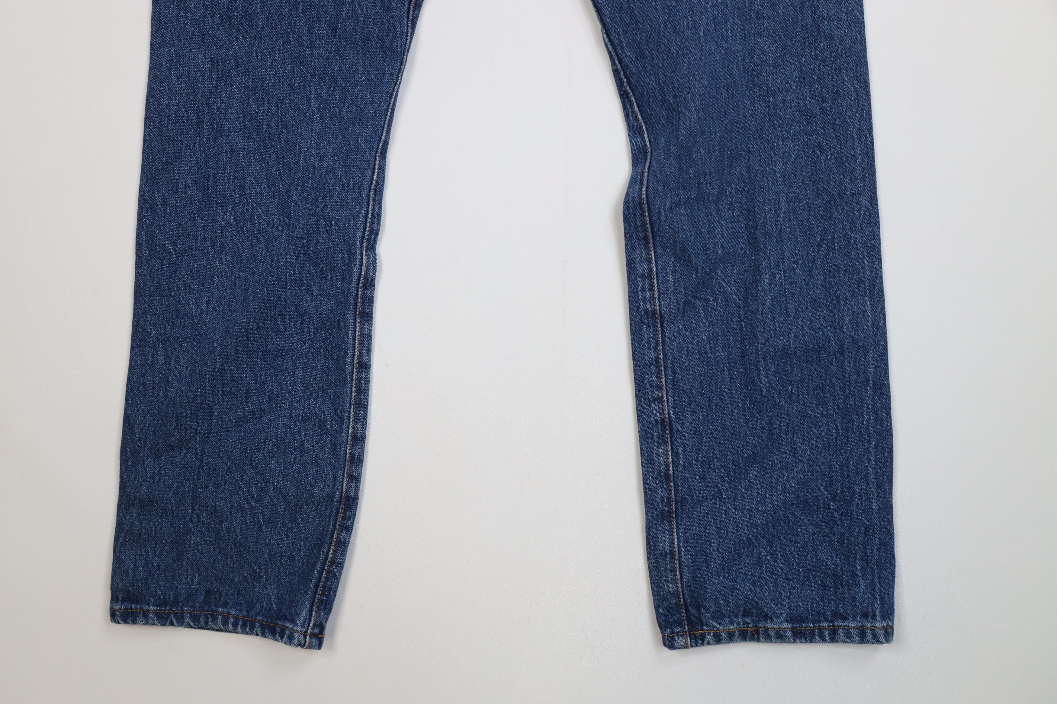 Levi's Vintage Y2K Levis 505 Premium Fly Regular Fit Denim Jeans Size 29" - 11 Thumbnail