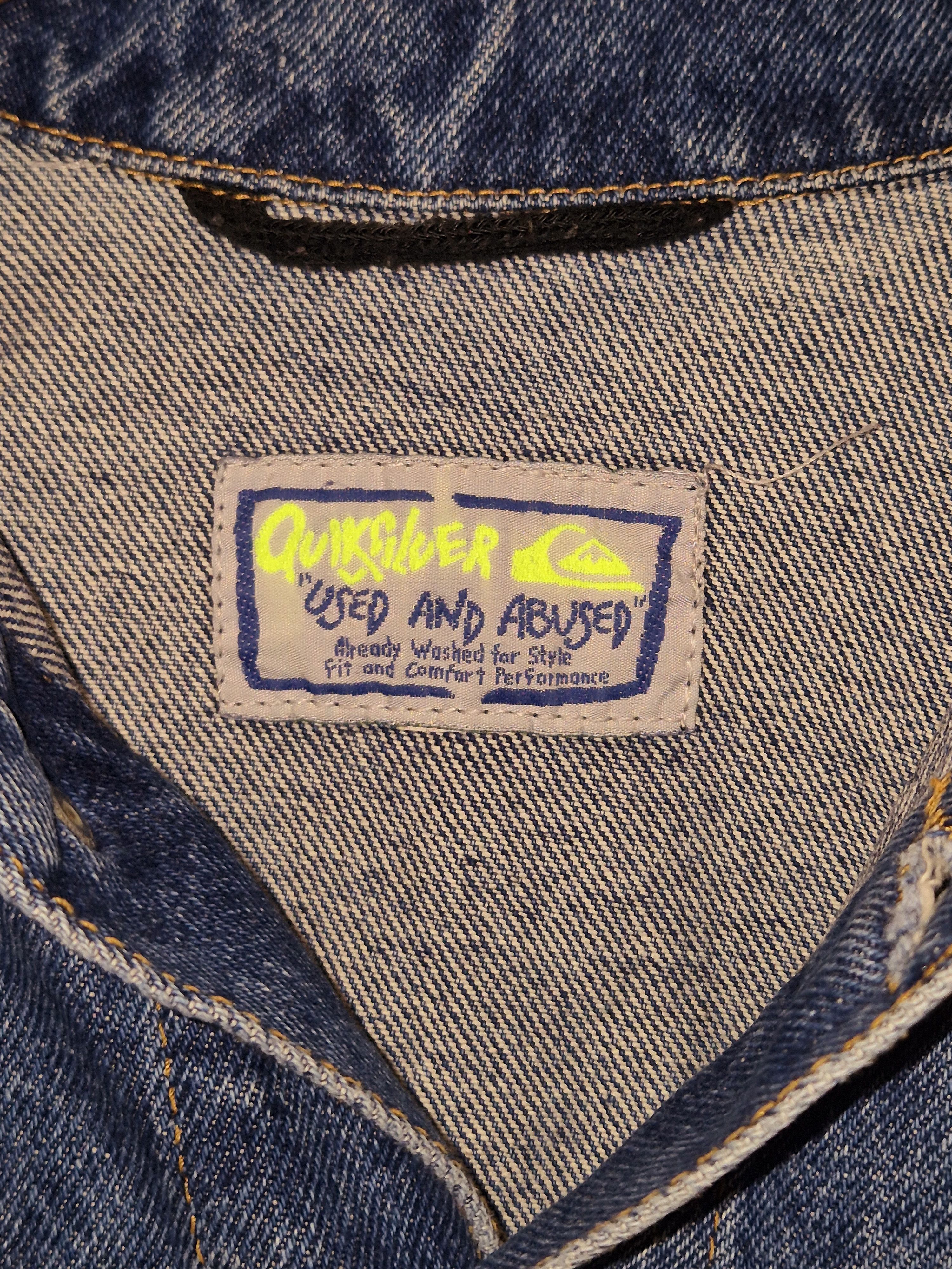 Quiksilver Quiksilver Used And Abused 1988 Denim Jacket Size US M / EU 48-50 / 2 - 3 Thumbnail