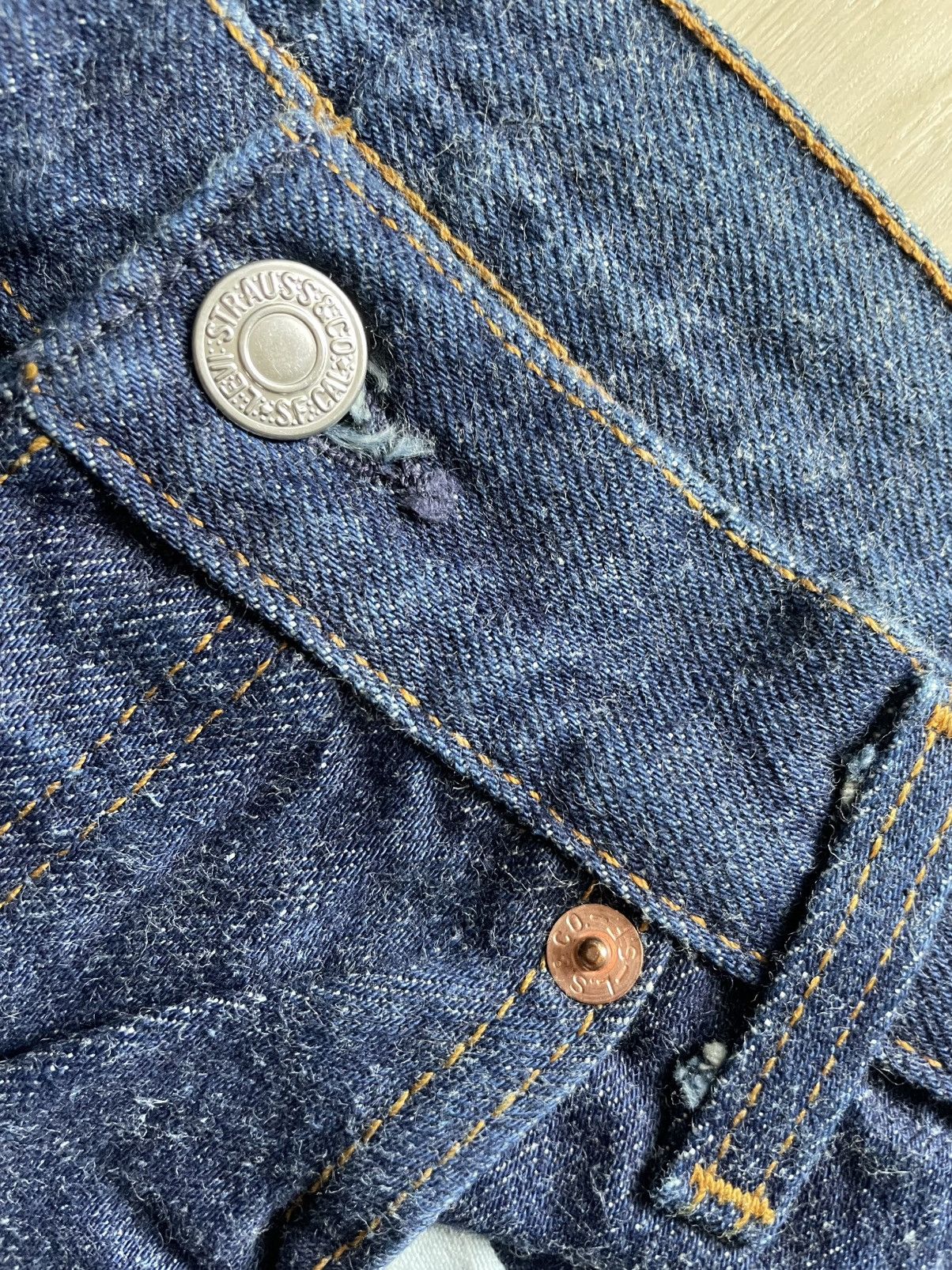 Levi's × Levi's Vintage Clothing × Vintage Vintage 80s Levis 501 Student USA 29x36 Size US 29 - 4 Thumbnail