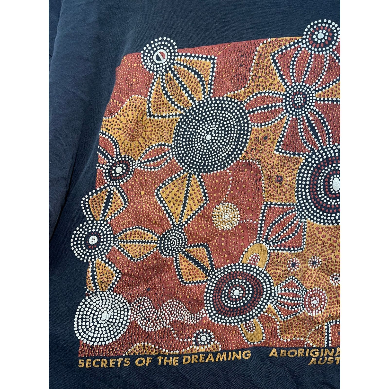 Vintage Vintage Aboriginal Art Shirt Secrets Of The Dreaming 90s L Size US L / EU 52-54 / 3 - 2 Thumbnail
