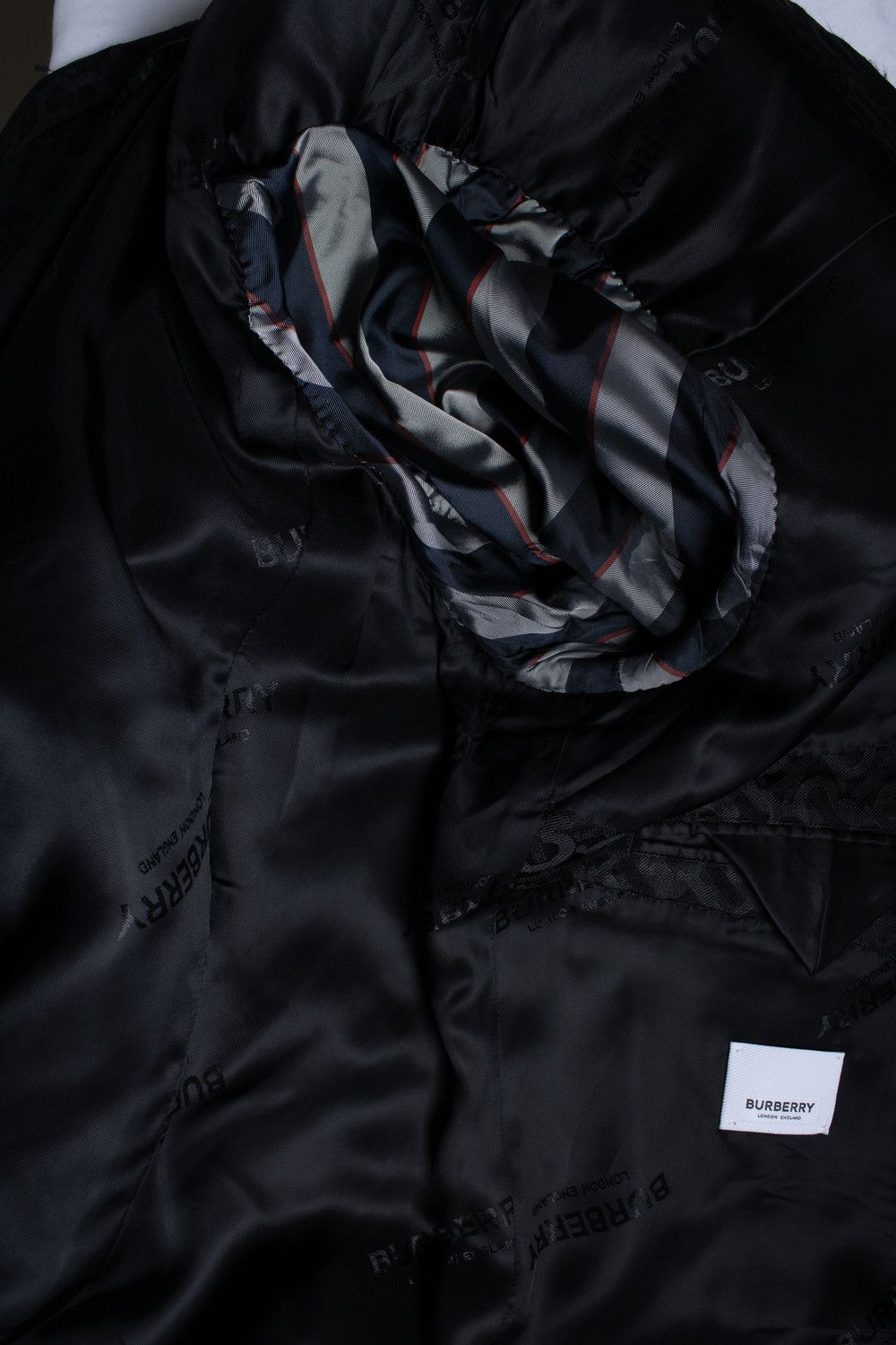 Burberry Burberry, B printed blazer in black Size 54R - 8 Thumbnail