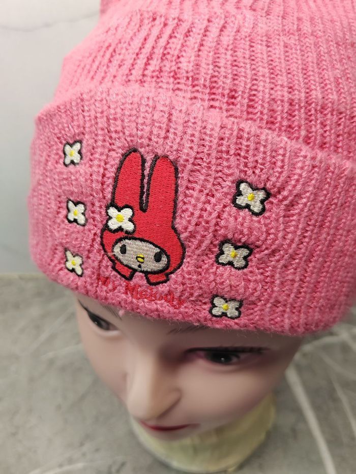 Anime Vintage My Melody Hello Kitty Beanie Size ONE SIZE - 3 Thumbnail