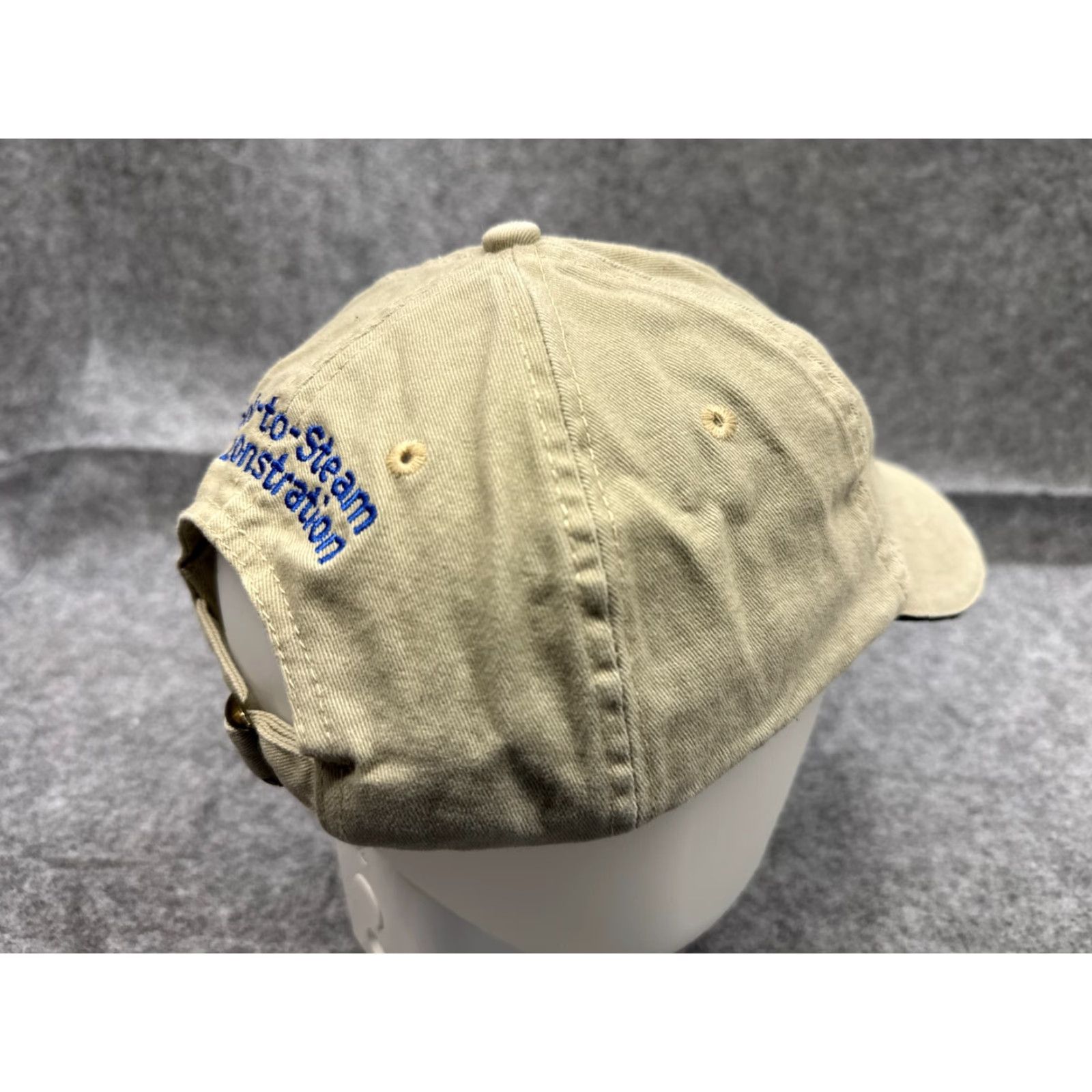Vintage Chevron Hat Cap Snap Back Adult One Size Beige Cotton Twill Baseball Cap Adjustable Men Casual Size ONE SIZE - 7 Thumbnail