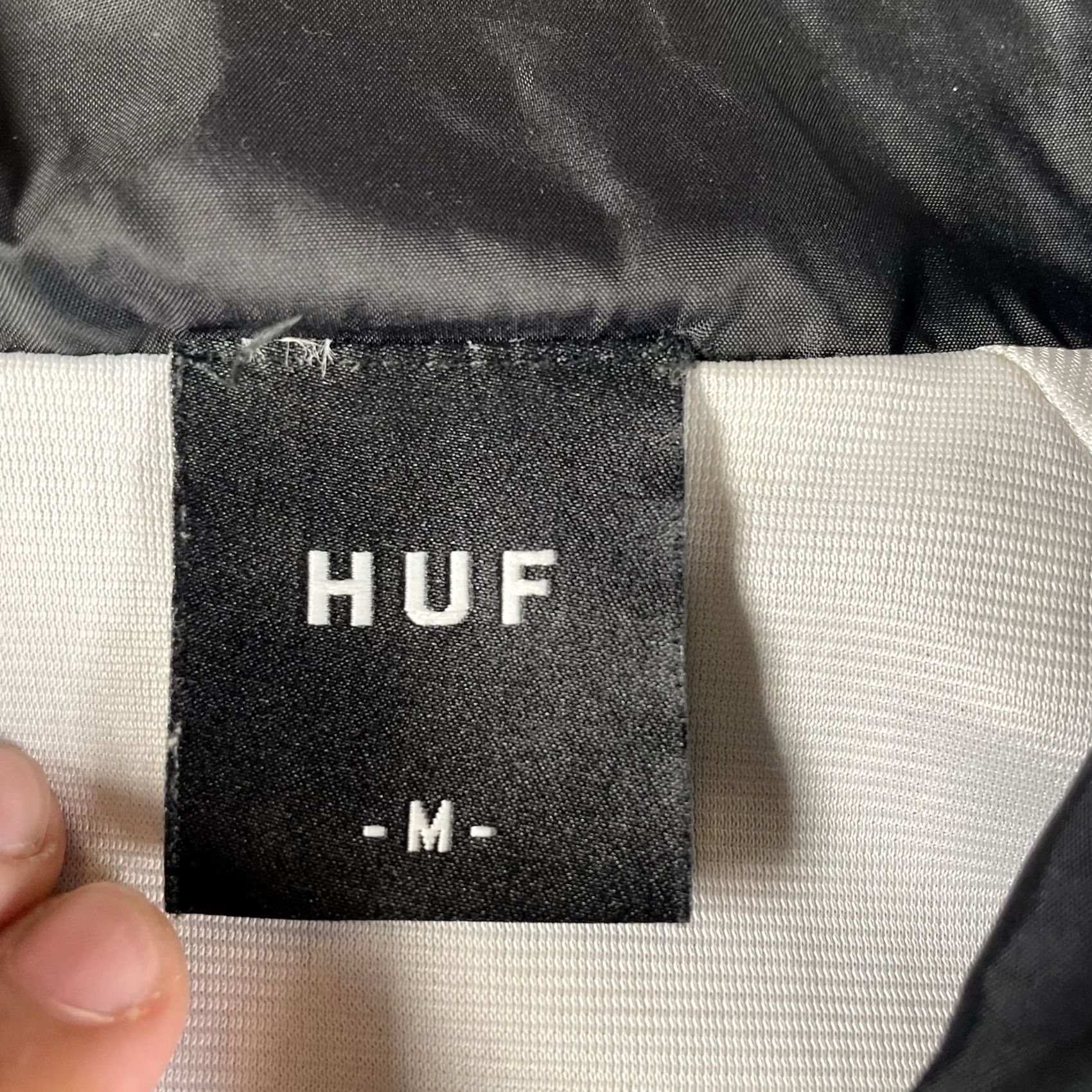 Huf HUF x KEEP A BREAST Jacket Men M Windbreaker Black I LOVE BOOBIES Size US M / EU 48-50 / 2 - 4 Thumbnail