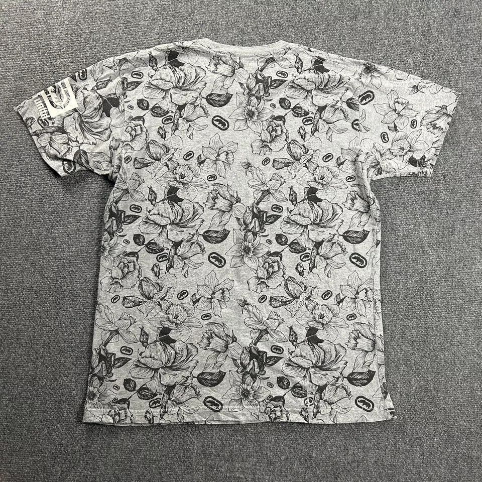 Ecko Unltd. Ecko Unltd Shirt Mens Crew Neck All Over Print Floral XL Size US XL / EU 56 / 4 - 5 Thumbnail