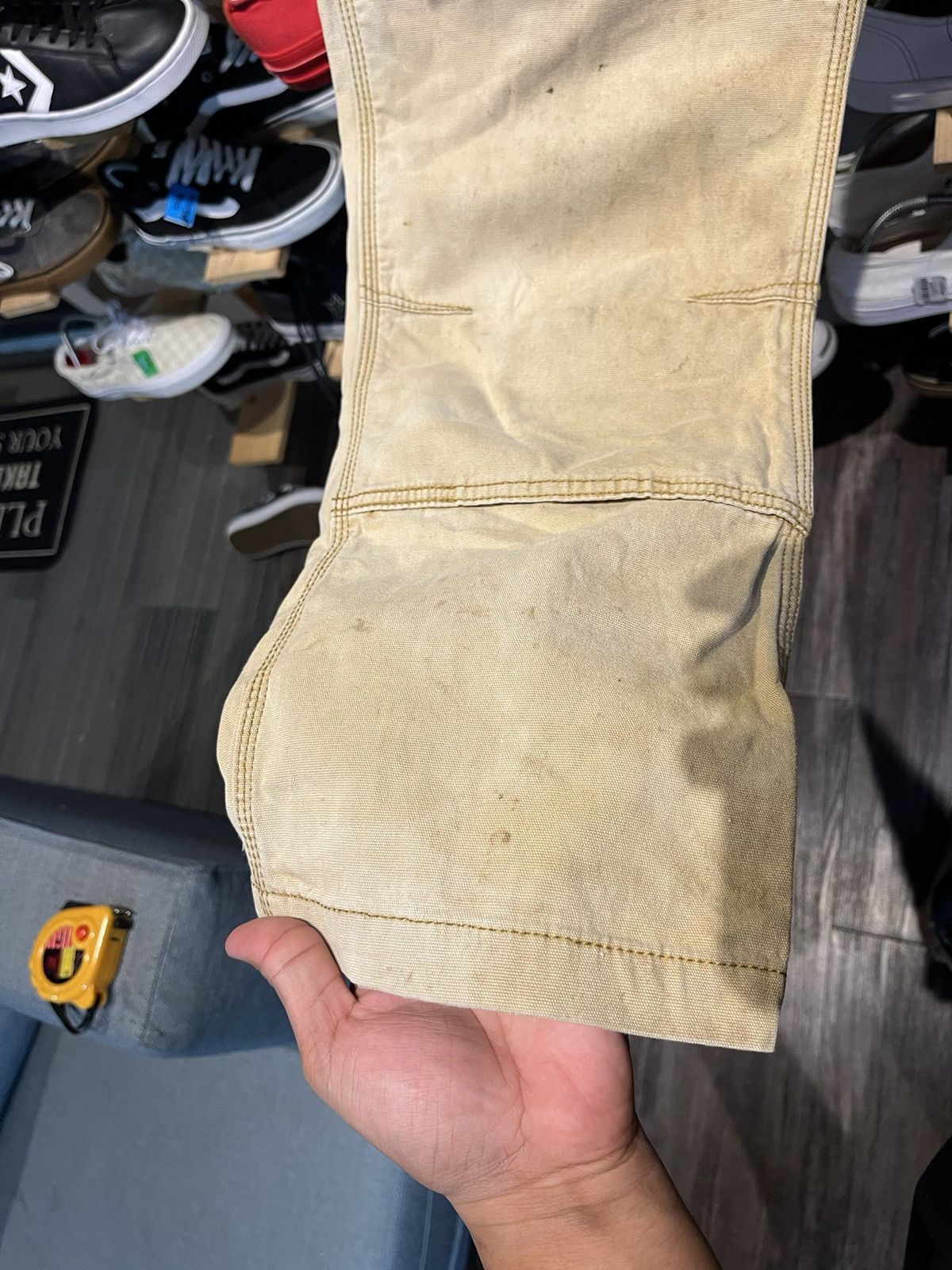 Carhartt × Vintage Vintage brown Carhartt insulated work carpenter pants Size US 36 / EU 52 - 7 Thumbnail
