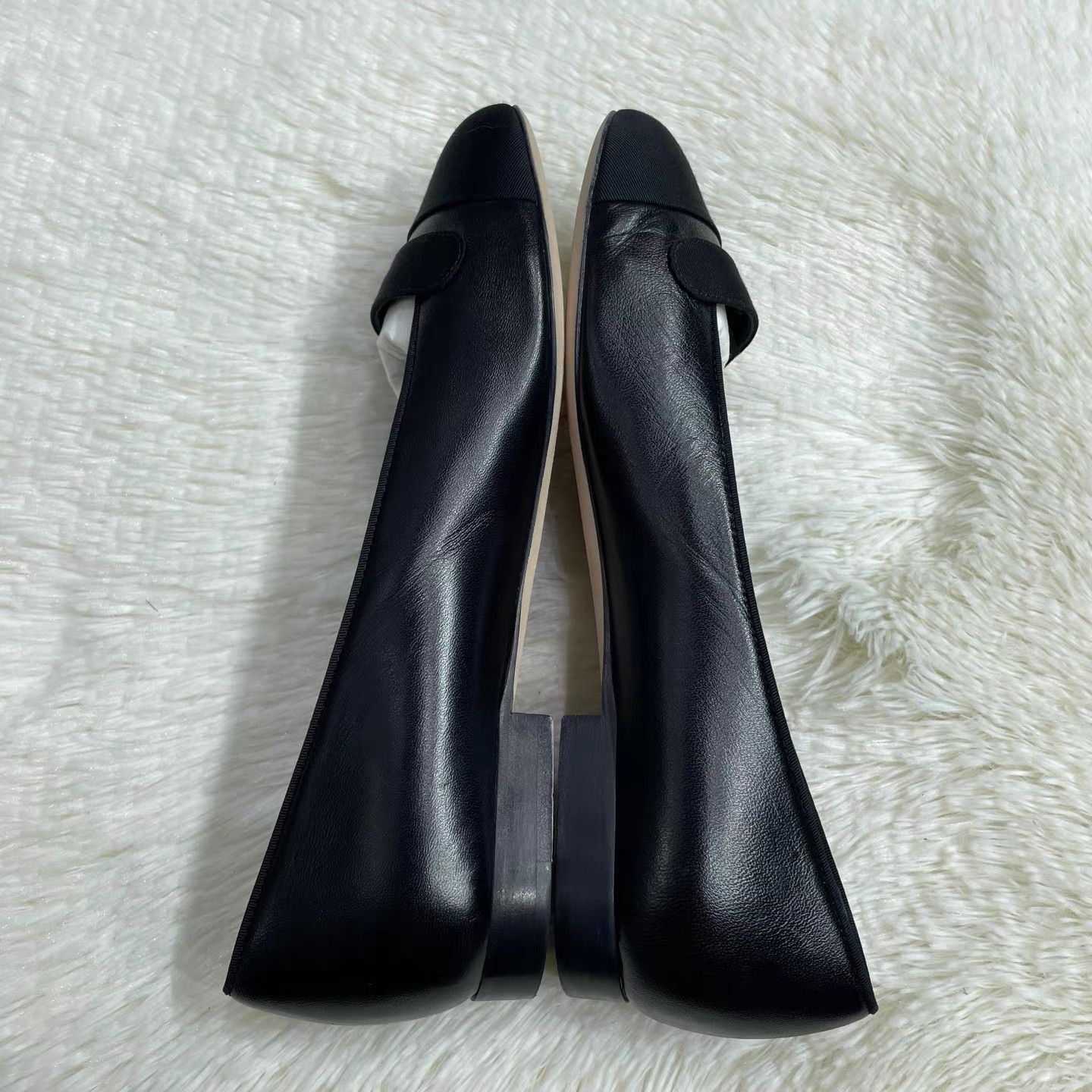 Chanel CHANEL Leather Round-Toe Slip-On Casual Flats K15 Size US 7 / IT 37 - 6 Thumbnail