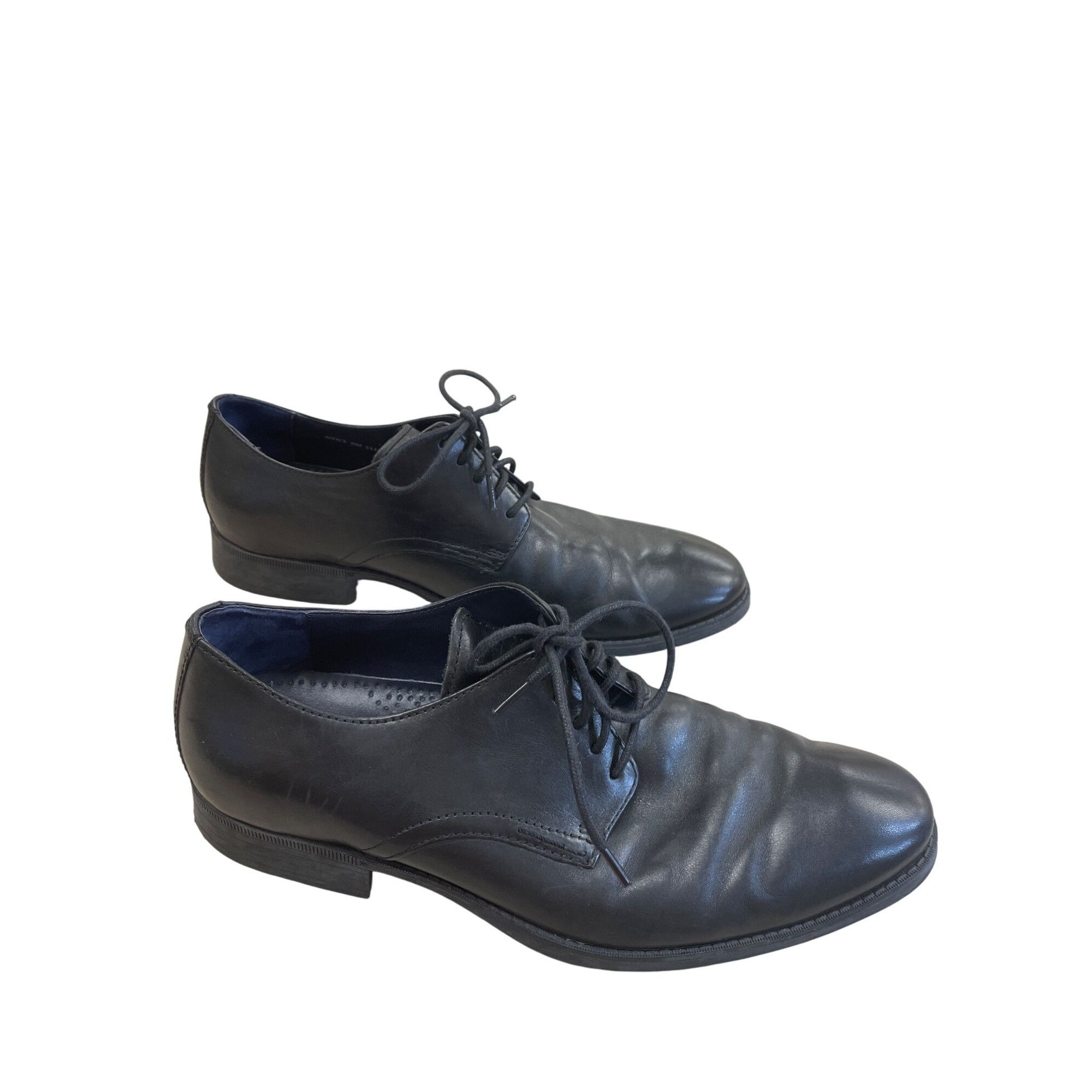 Cole Haan Cole Haan Mens Black Leather Lace-Up Oxford Dress Shoes Size Size US 9 / EU 42 - 4 Thumbnail